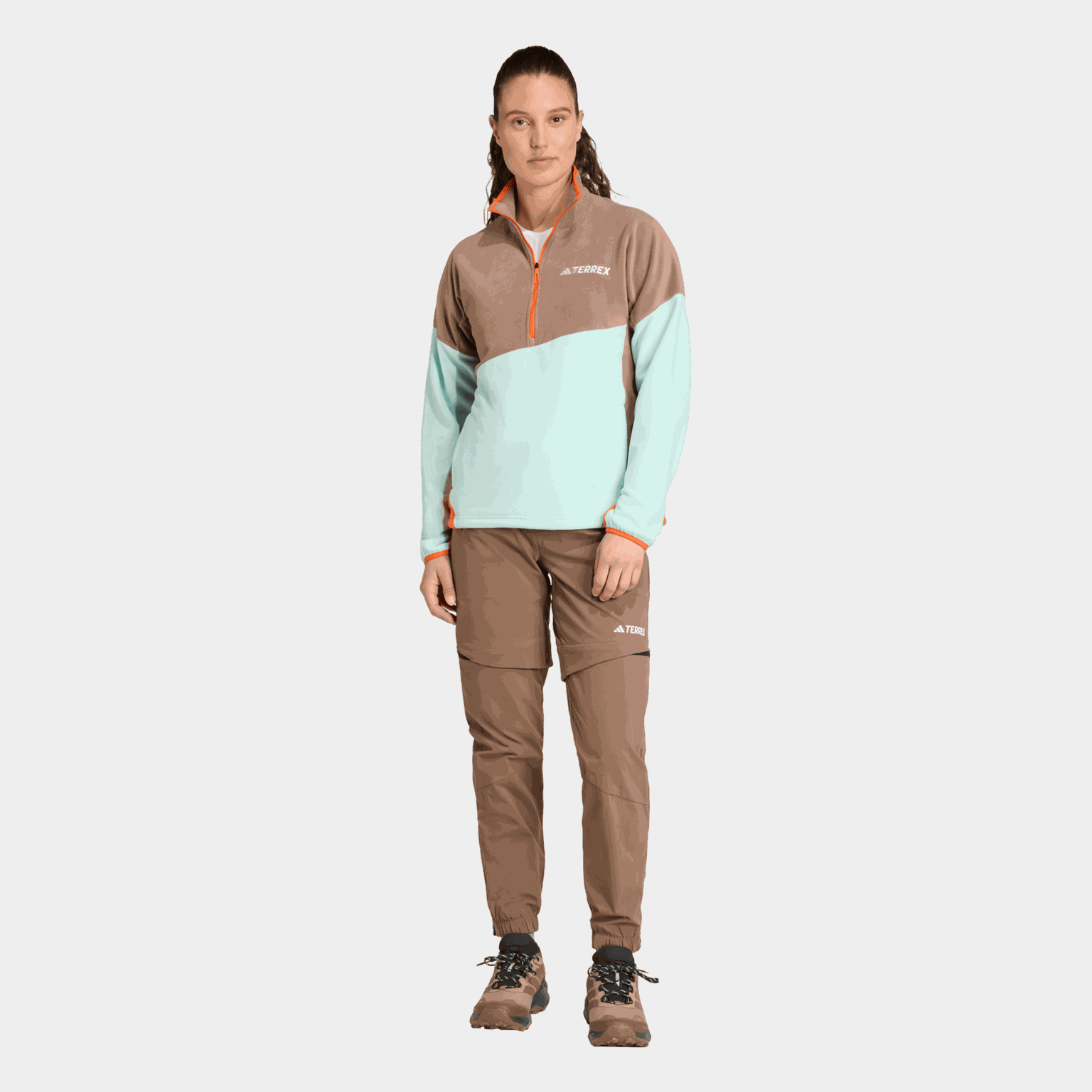 Terrex Multi Climawarm Fleece Anorak, fleecejakke, dame - full image 4