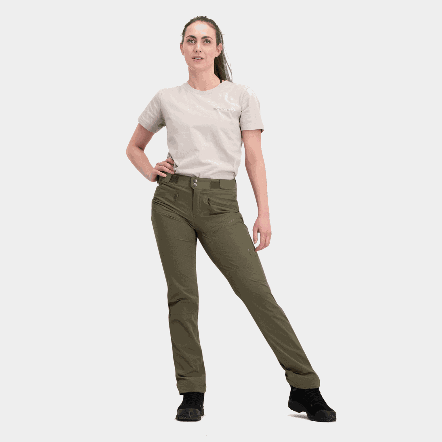 /29 cotton duotone T-shirt, t-skjorte, dame - full image 3