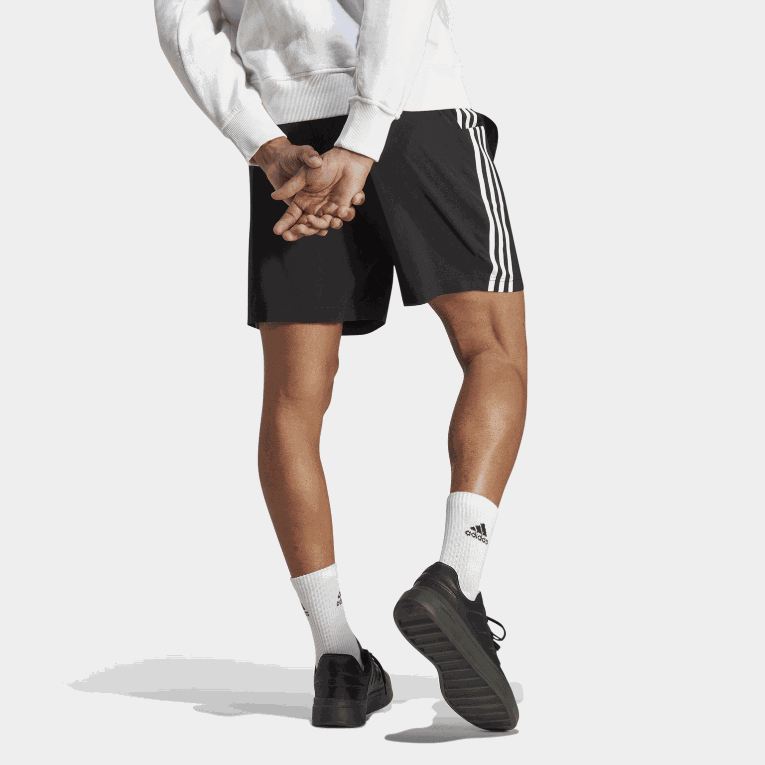 Essentials 3-Stripes Shorts, shorts, herre - full image 3