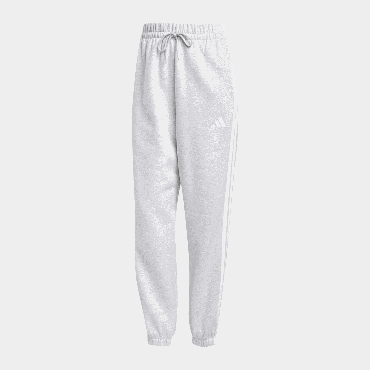 Essentials 3-Stripes Fleece Loose-Fit Joggers, joggebukse, dame - full image 1