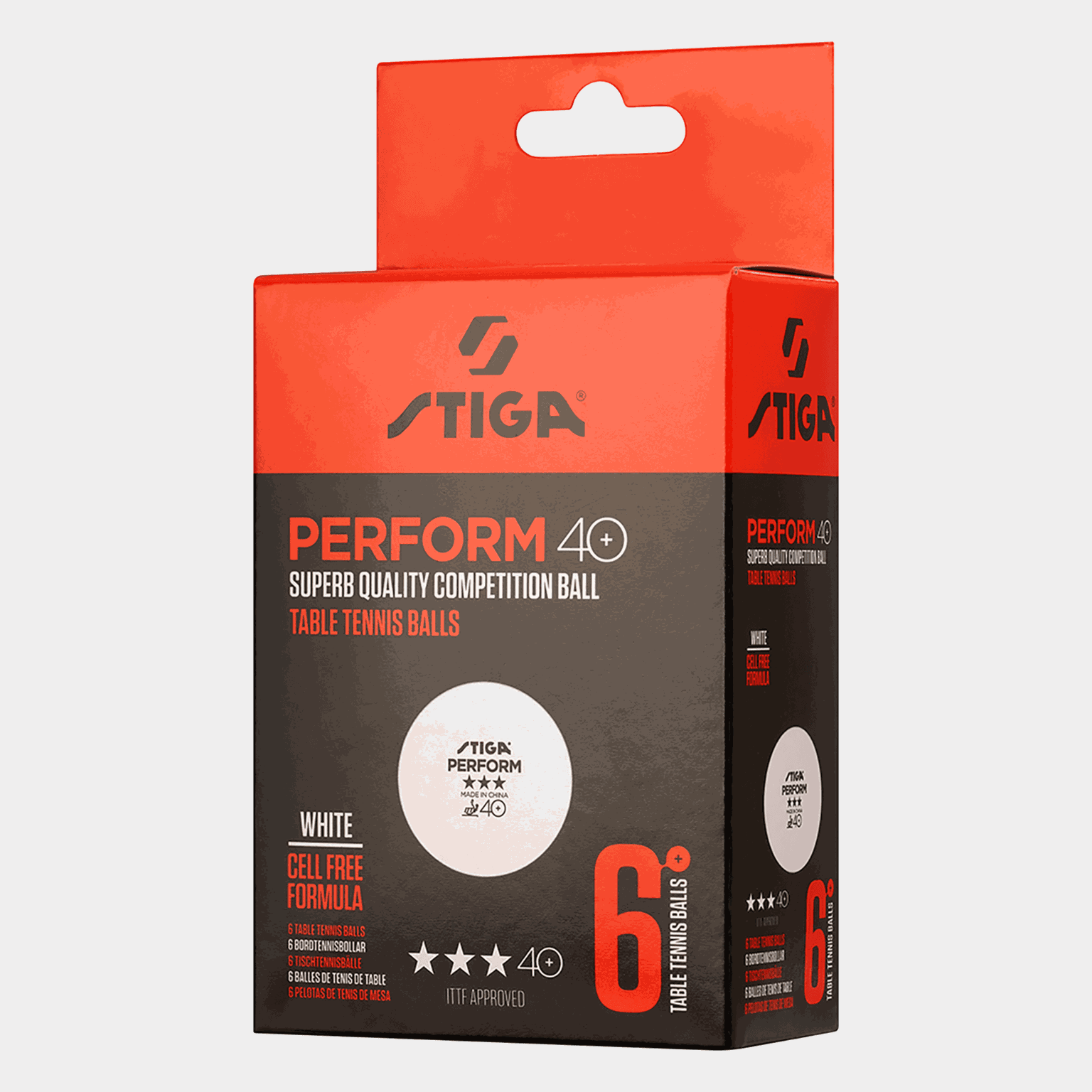 Perform Vit, 3-x 6-pack, bordtennisball - full image 1