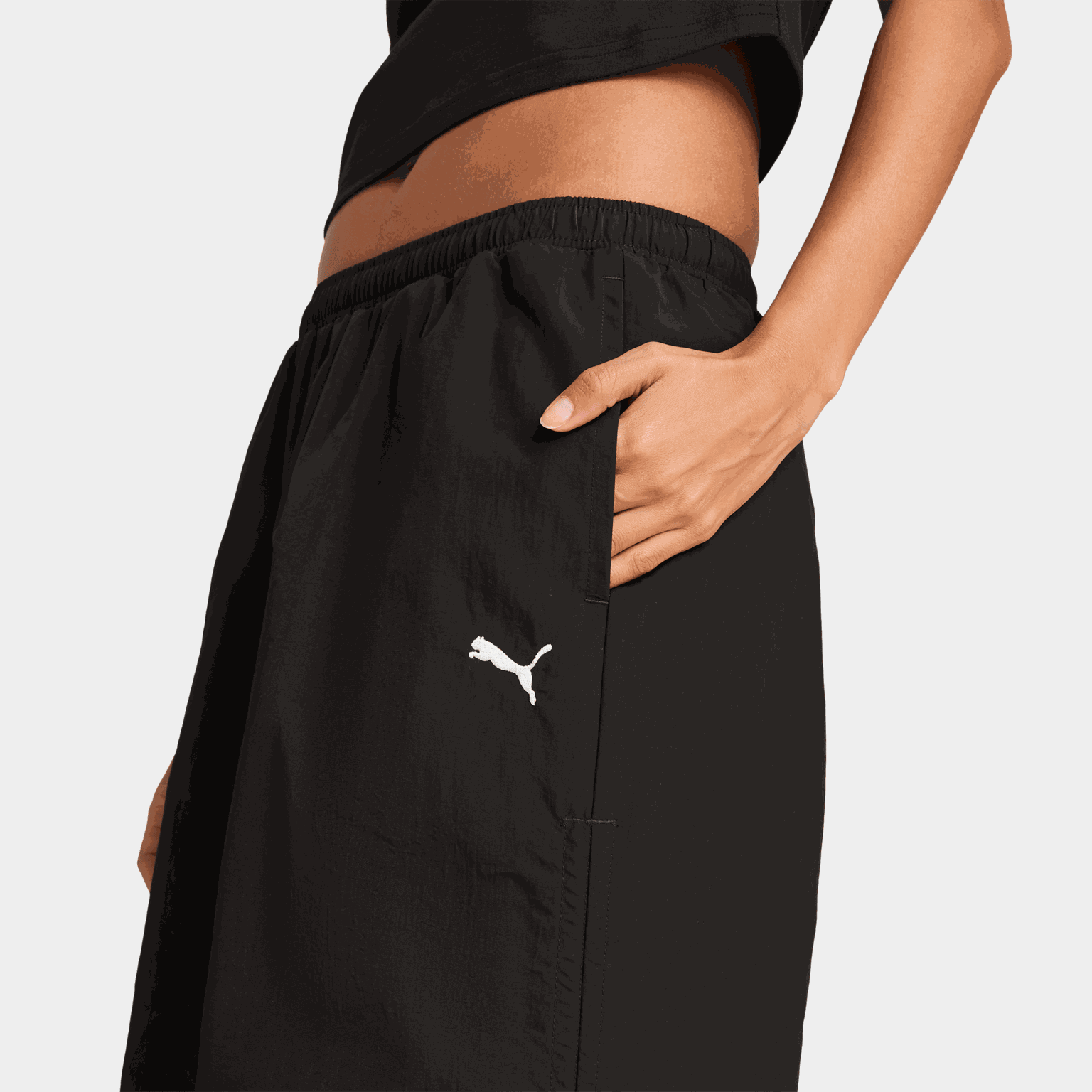 WARDROBE ESS Woven Maxi Skirt, skjørt, dame - full image 3