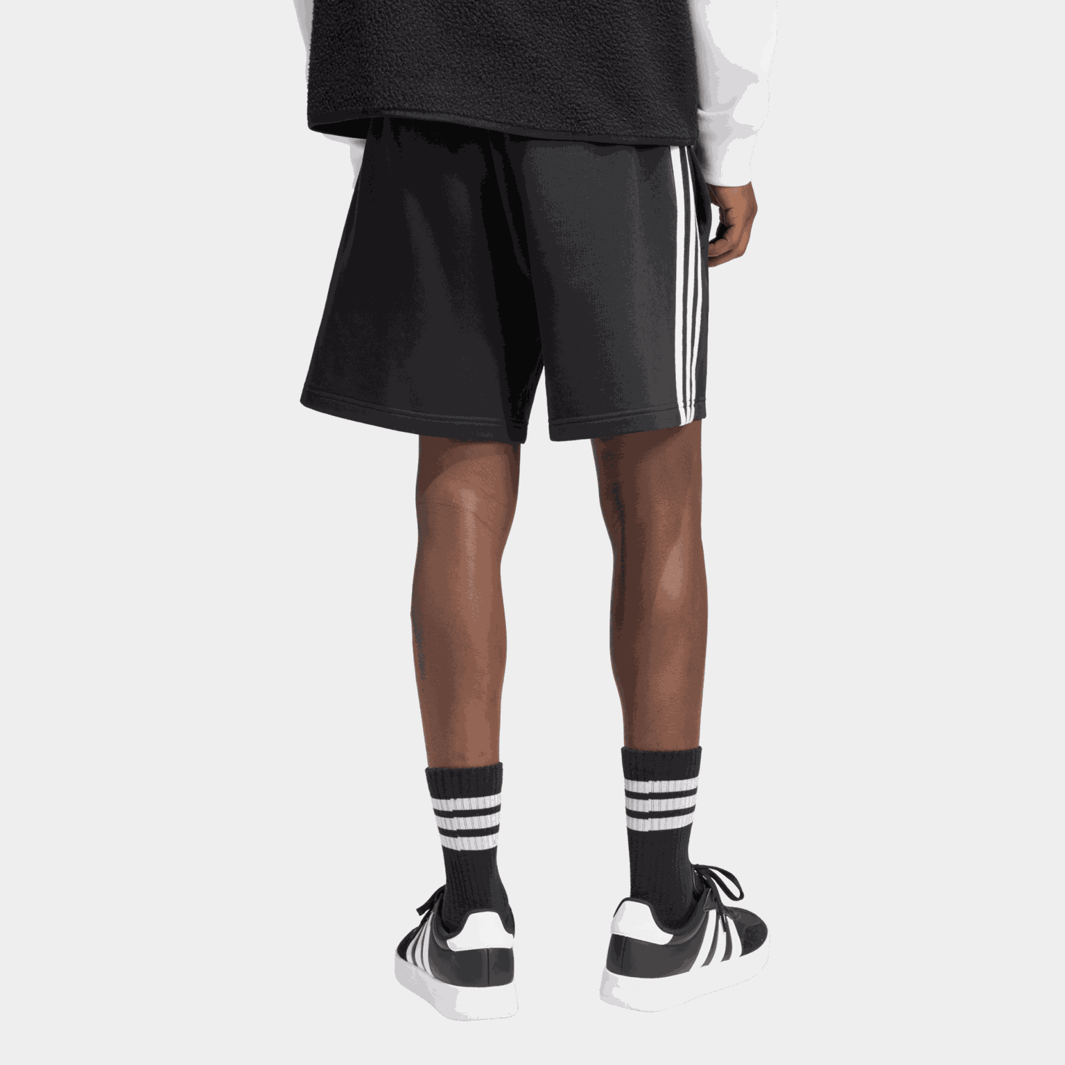 Essentials 3-Stripes French Terry Shorts, shorts, herre - full image 3