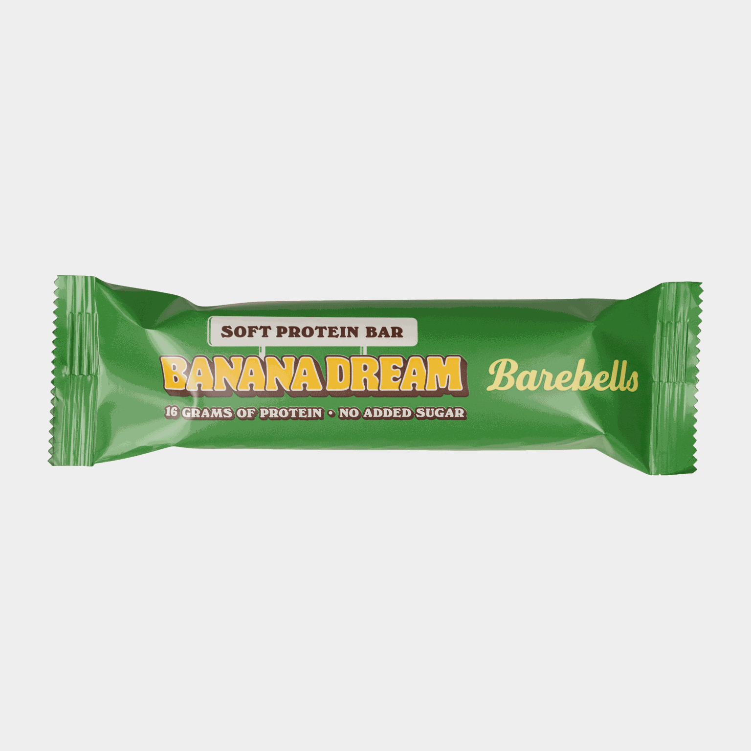 Barebells Soft Banana Dream 55g, proteinbar - full image 1