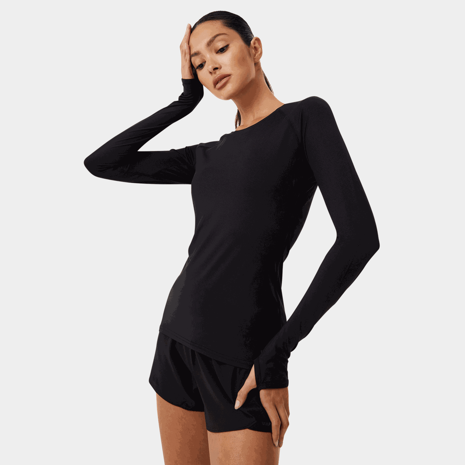 Pro Long Sleeve, treningsgenser, dame - full image 1