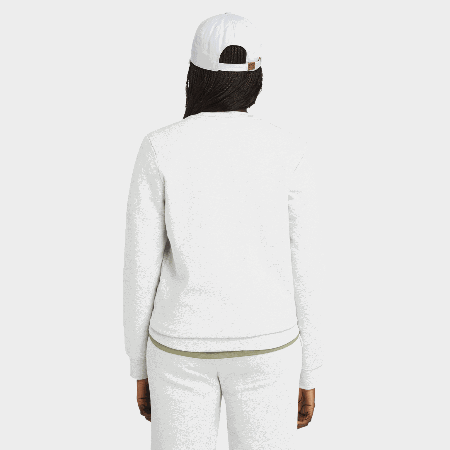 Brushed Back Crew Sweat, genser, dame - full image 2