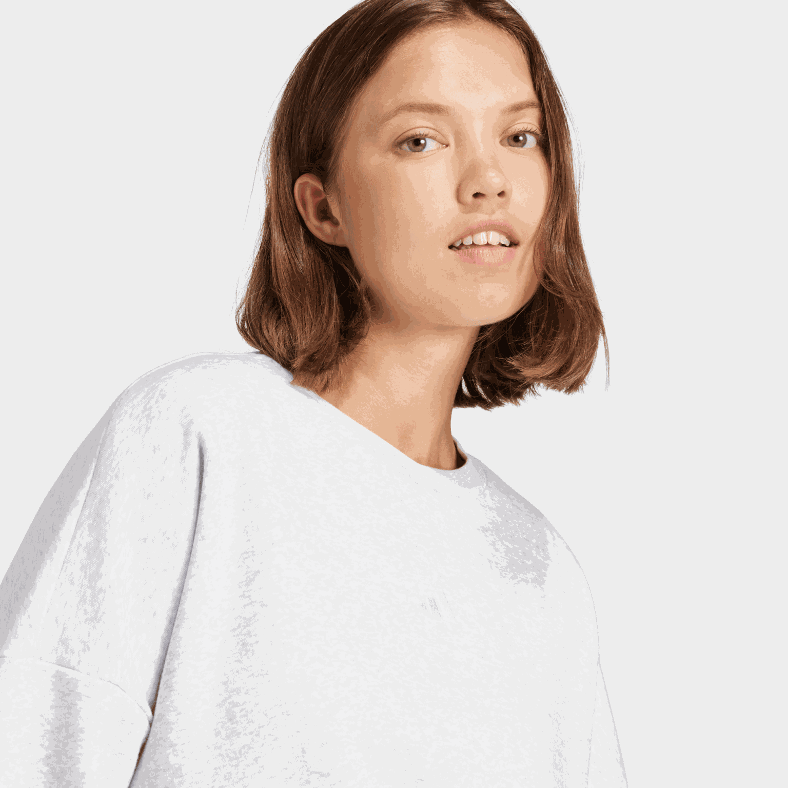 Essentials Small Logo Feelcozy Sweatshirt, genser, dame - full image 3