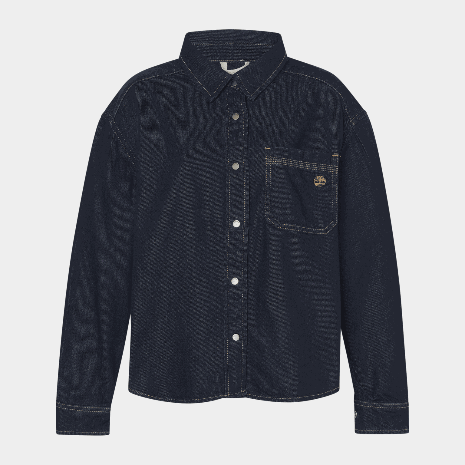 Denim Essential Shirt, jakke, dame - full image 1