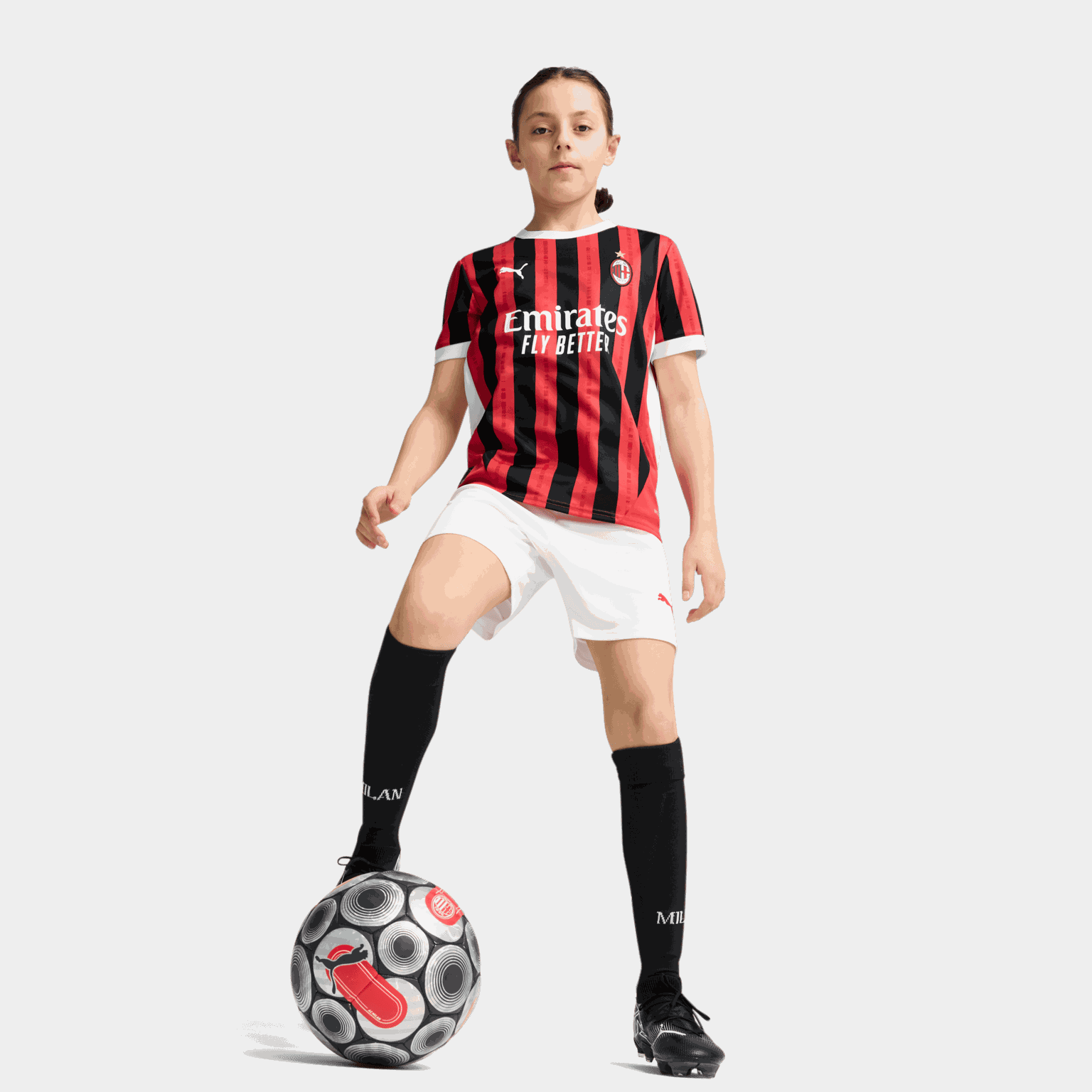 AC Milan Home Jersey Replica Jr, fotballdrakt 24/25 - full image 2
