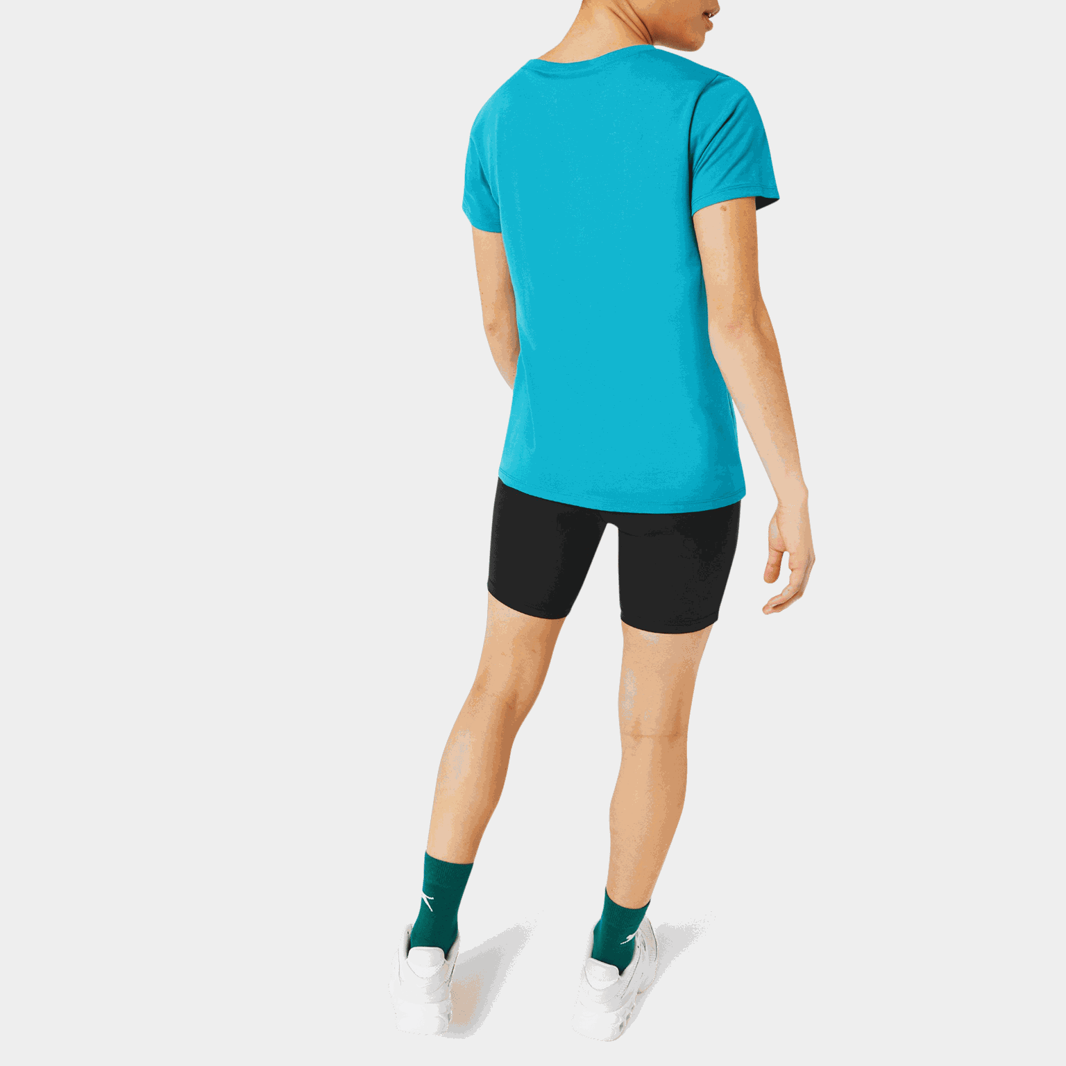 V Neck Tee, V-hals t-skjorte, dame - full image 2