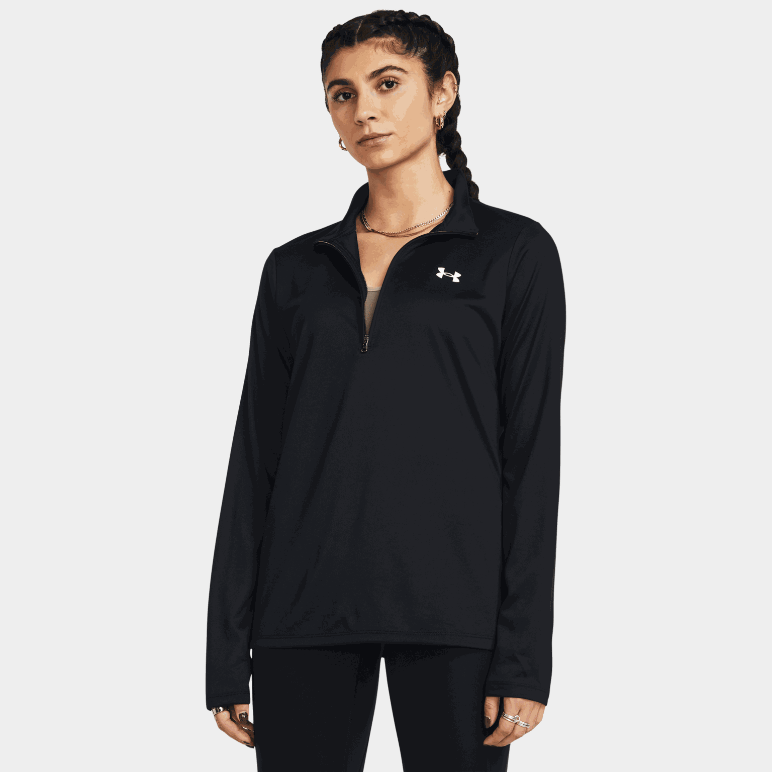 Tech 1/2 Zip- Solid, treningsgenser, dame - full image 1