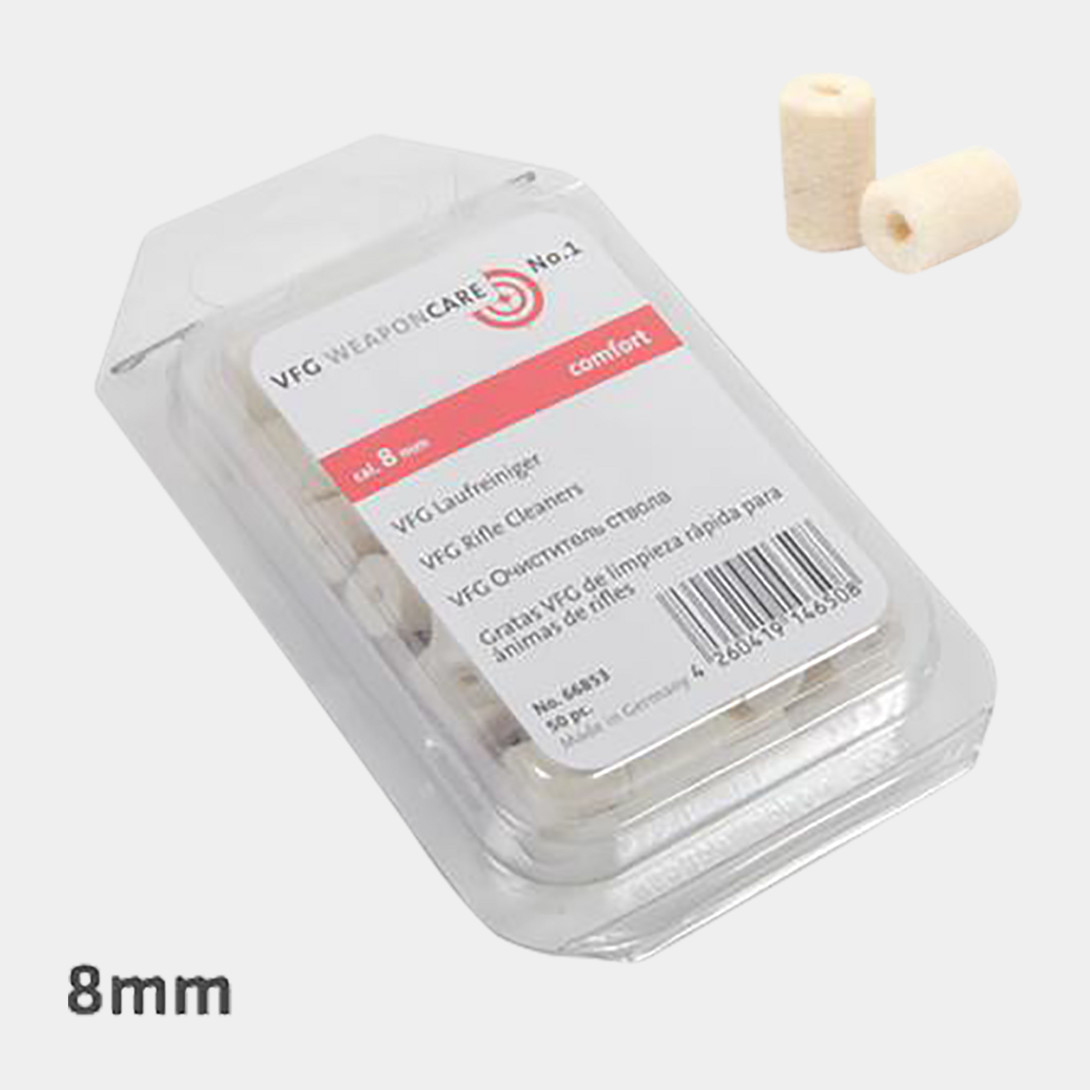 Pussepropper kal 8 mm 50-pakning, pussepropper - full image 1