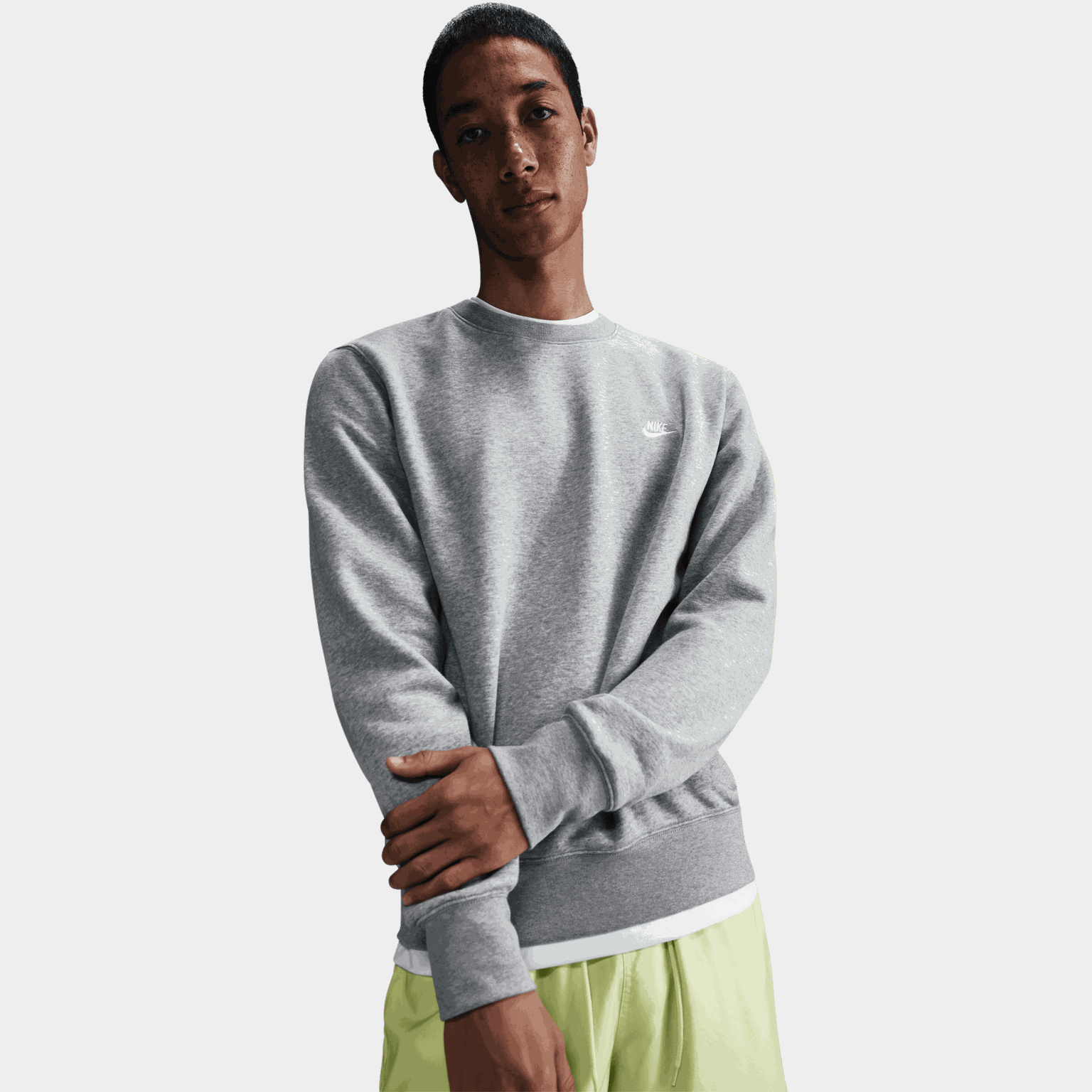 Club Fleece Crew, genser, herre - full image 3