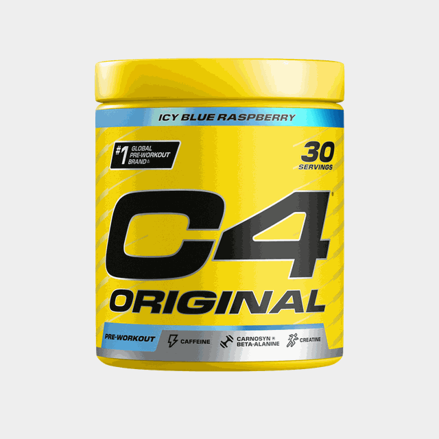 C4 Original Icy Blue Raspberry, pre-workout-pulver - Pre-Workout - Icy ...