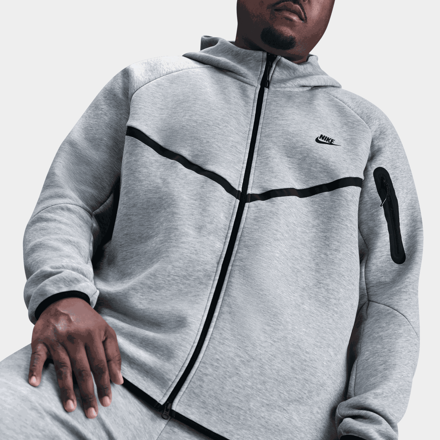 Tech Fleece Windrunner Hoodie, hettejakke, herre - full image 4