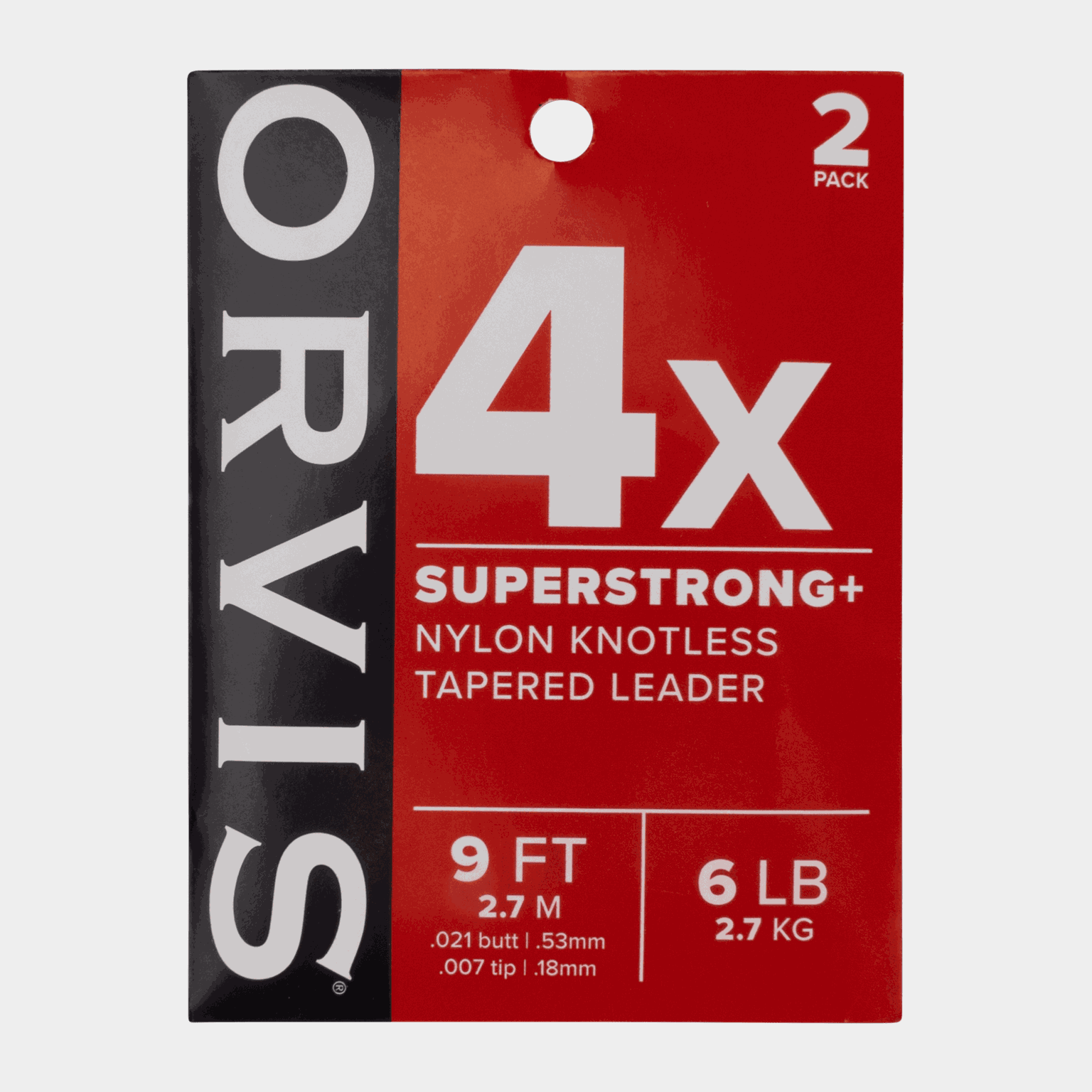 Super Strong Plus Leaders 9' 4x, fortom - full image 1