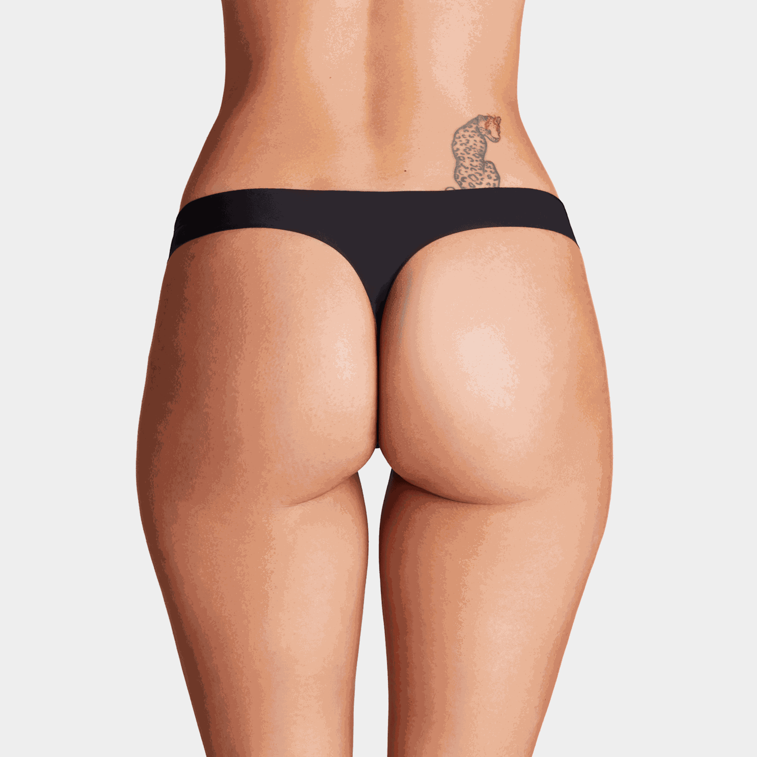 Pure Stretch No Show Hipster Solid3Pk, truse, dame - full image 3
