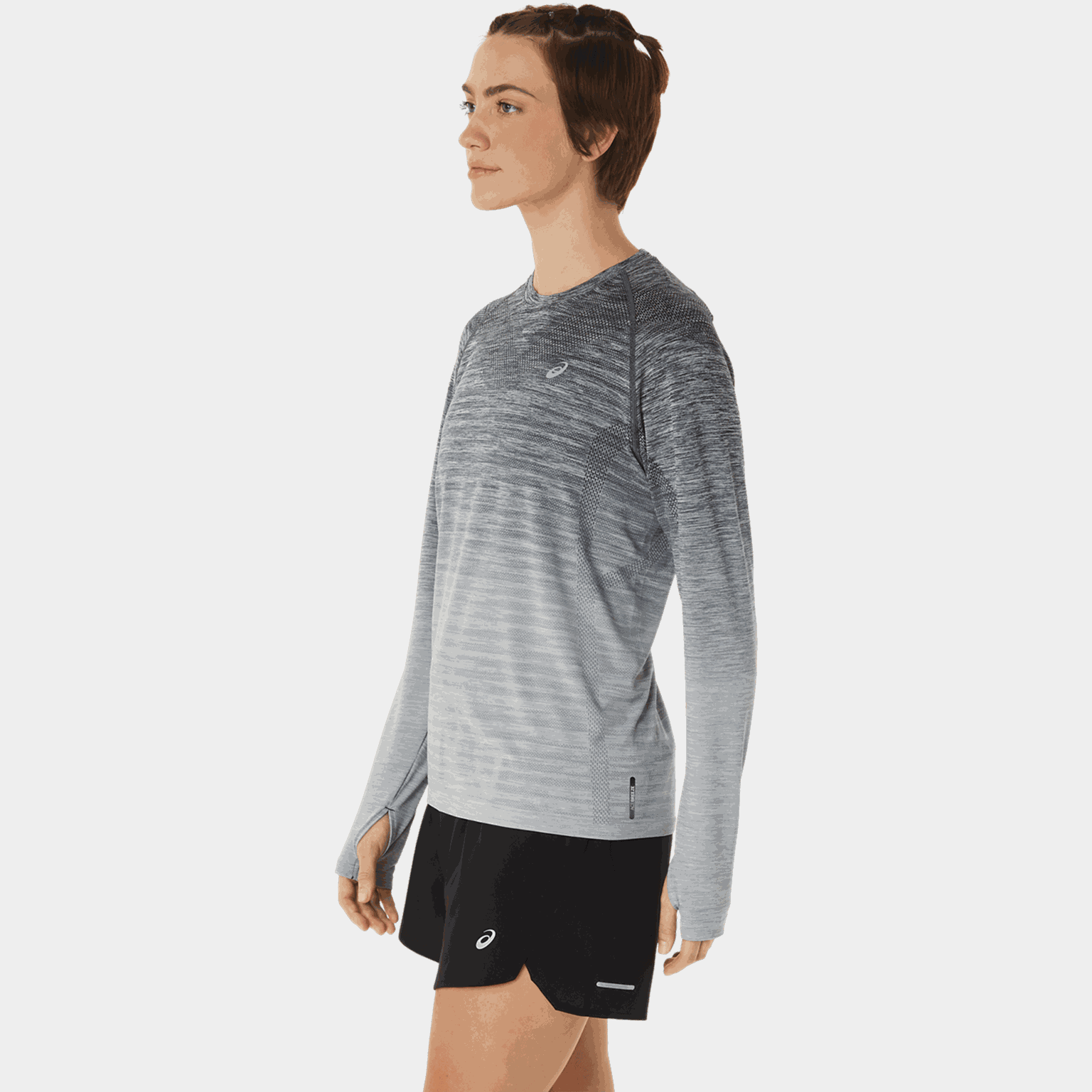Seamless Long Sleeve Top, treningsgenser, dame - full image 2