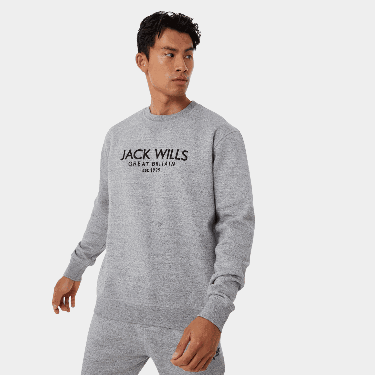 Belvue LL Crew, genser, crewneck, herre - full image 1