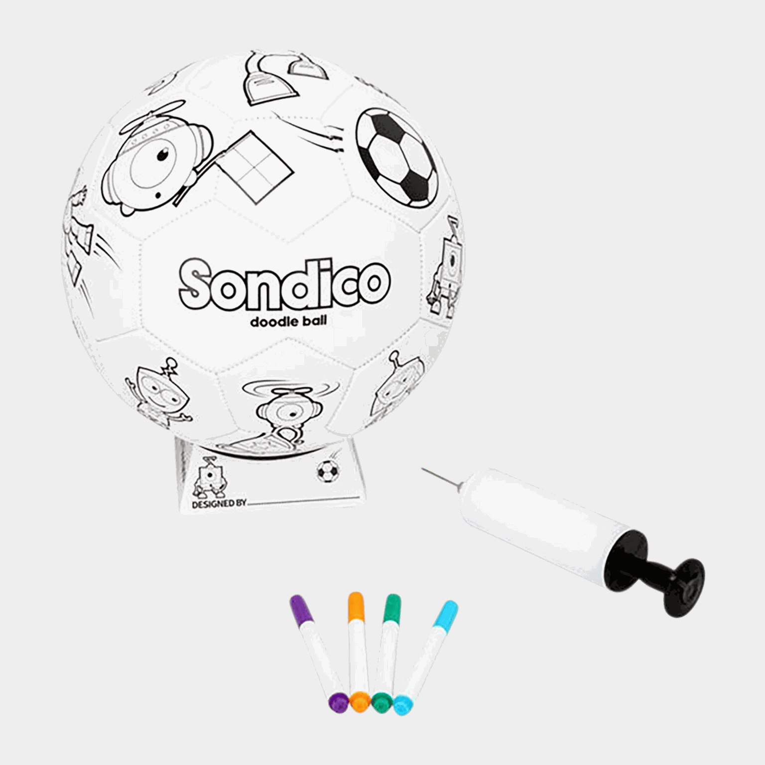 DoodleBall, fotball - full image 1