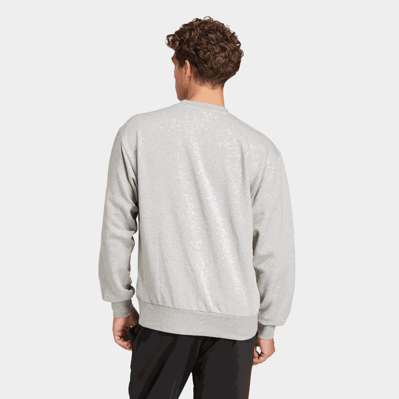 Essentials Feelcozy Fleece Sweatshirt, genser, herre - full image 3