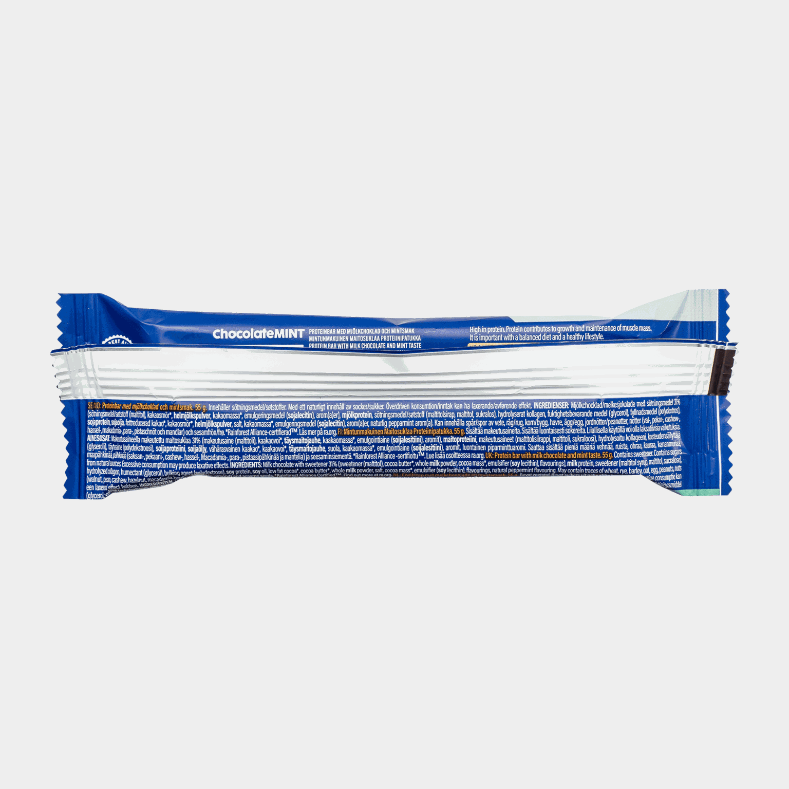 Soft Protein Bar Chocolate Mint 55g, proteinbar - full image 3