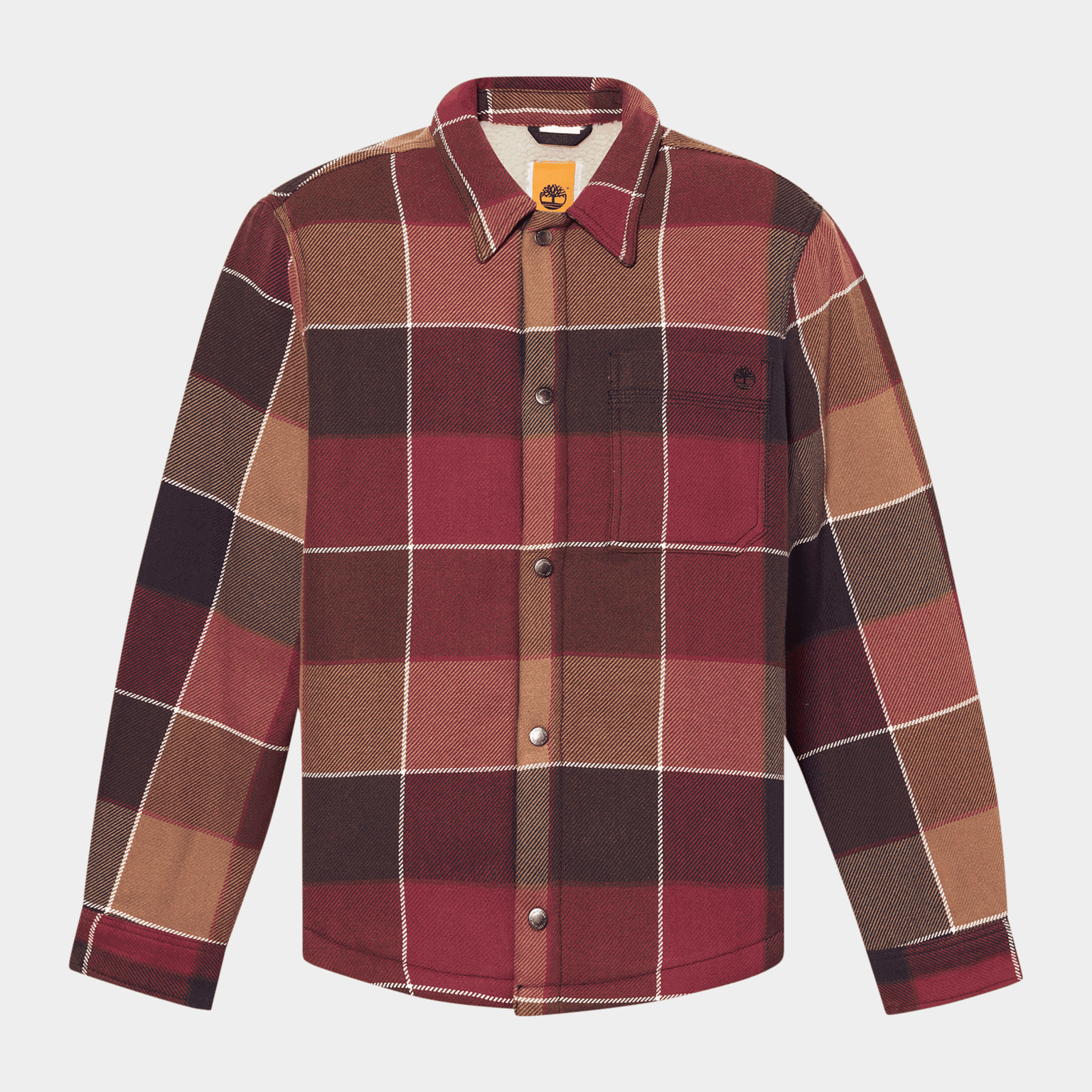 Sherpa Lined Plaid Over, jakke, herre - full image 1