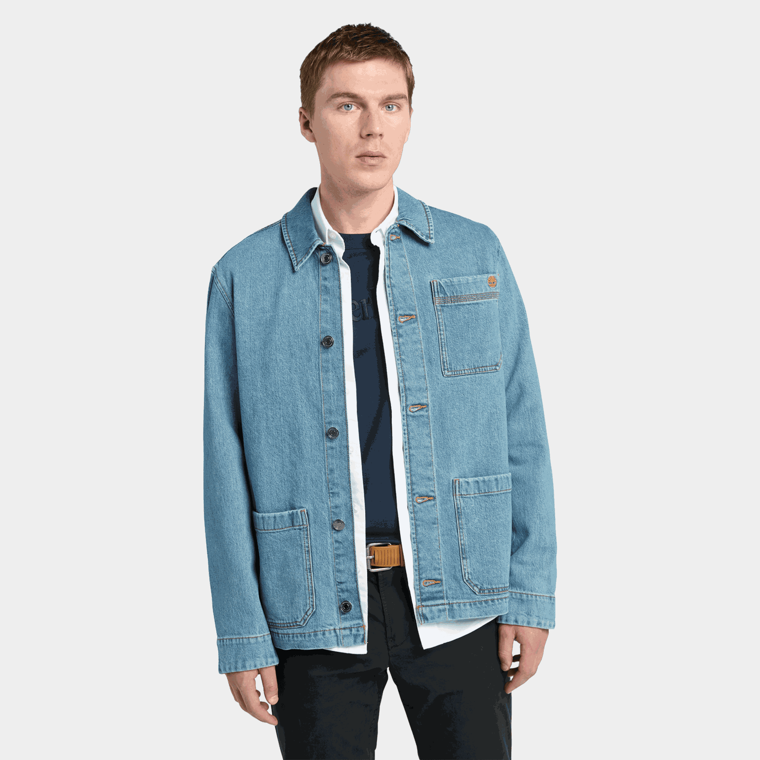 Refibra Denim Chore Jac, jakke, herre - full image 2