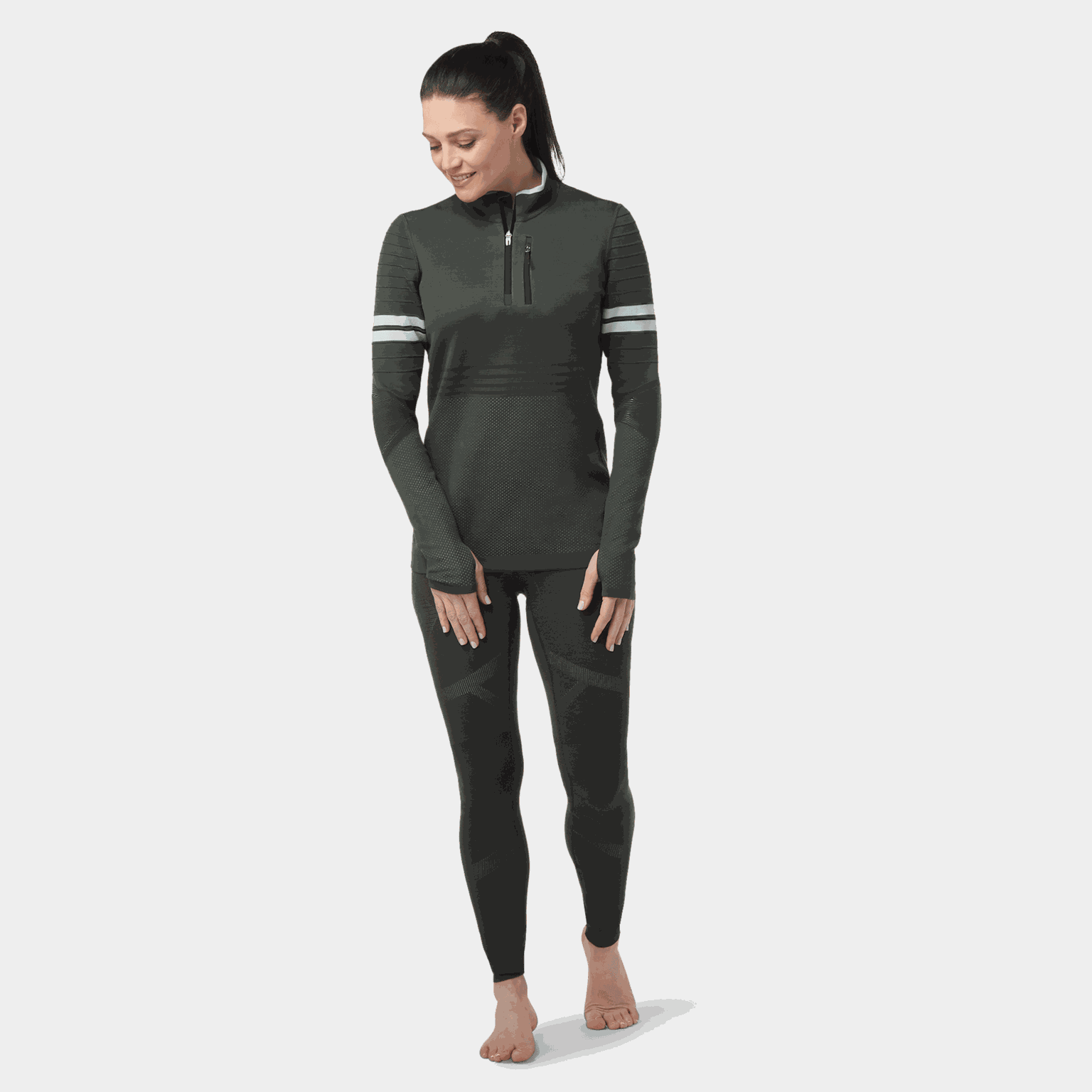 Intraknit Merino Tech 1/4 Zip - full image 1