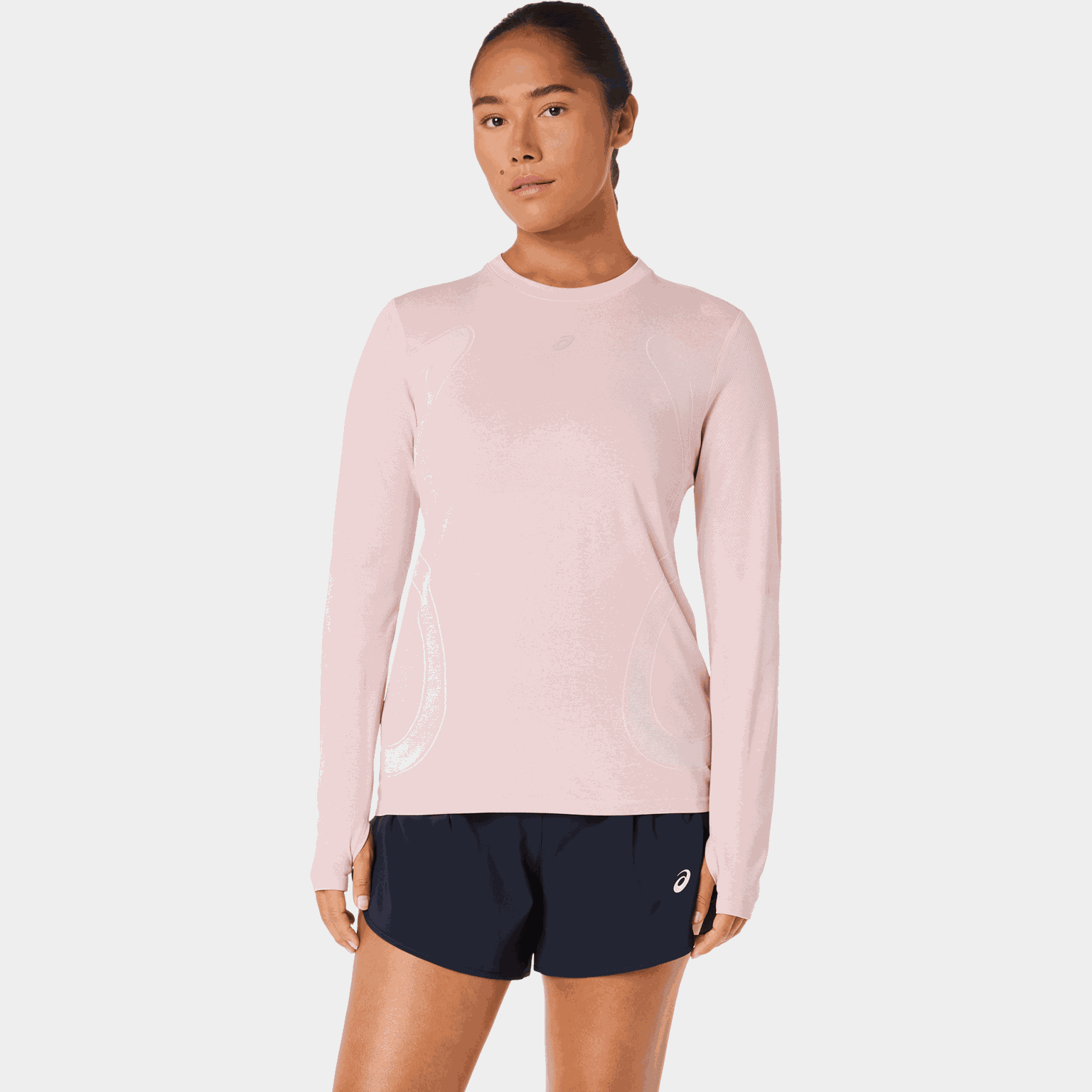 Road Seamless Long Sleeve Top, treningsgenser, dame - full image 1