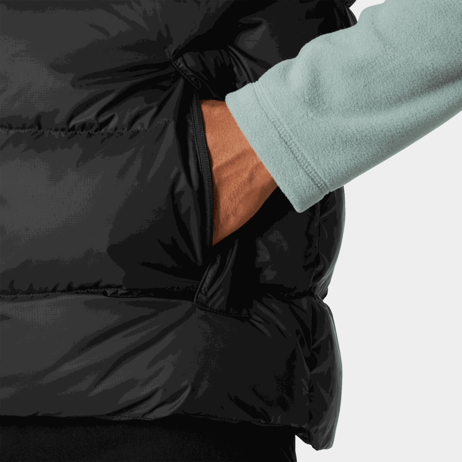 Active Puffy Vest, boblevest, herre - full image 4