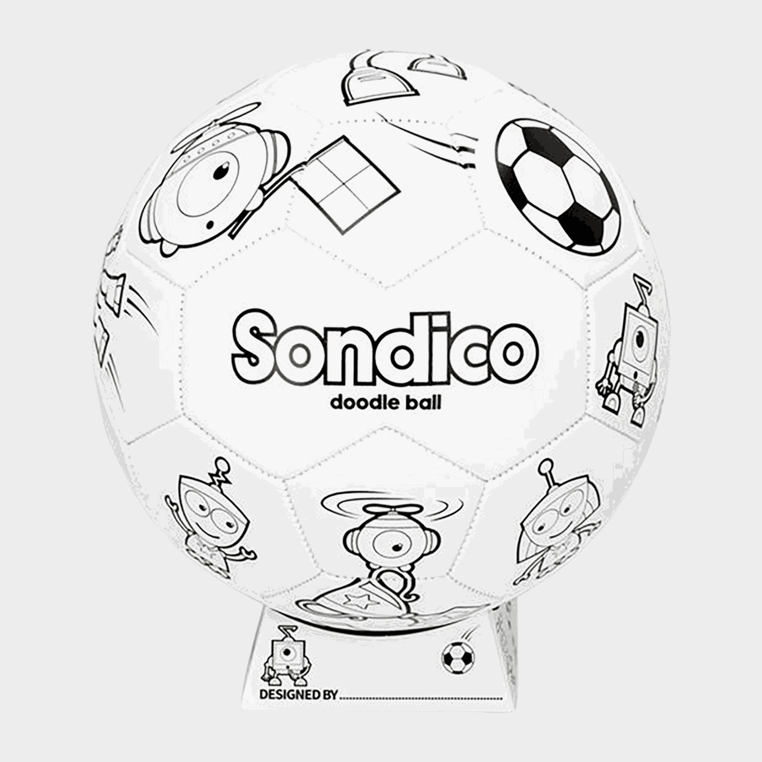 DoodleBall, fotball - full image 2