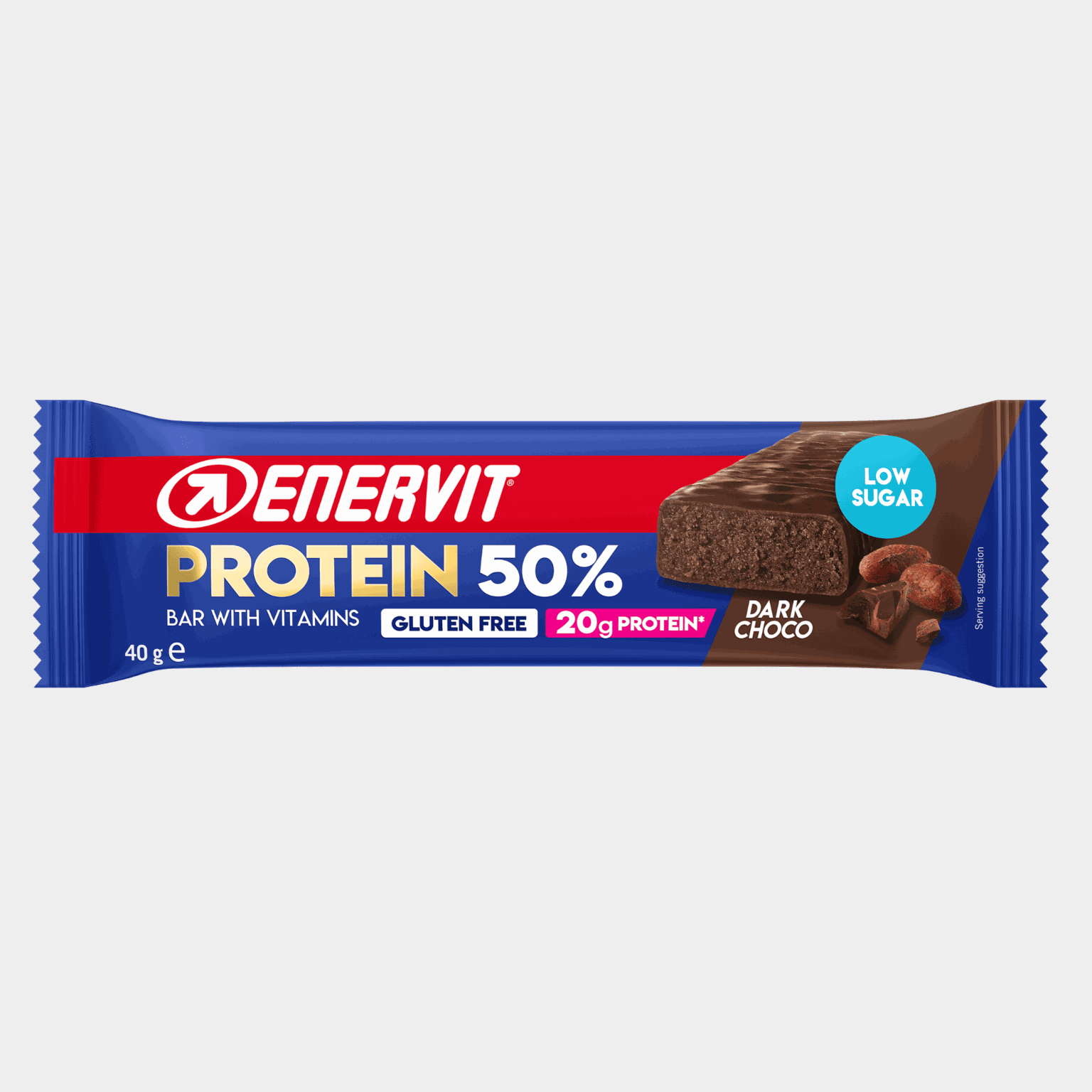 Protein Bar 50% Dark Choko 40g, proteinbar - full image 1