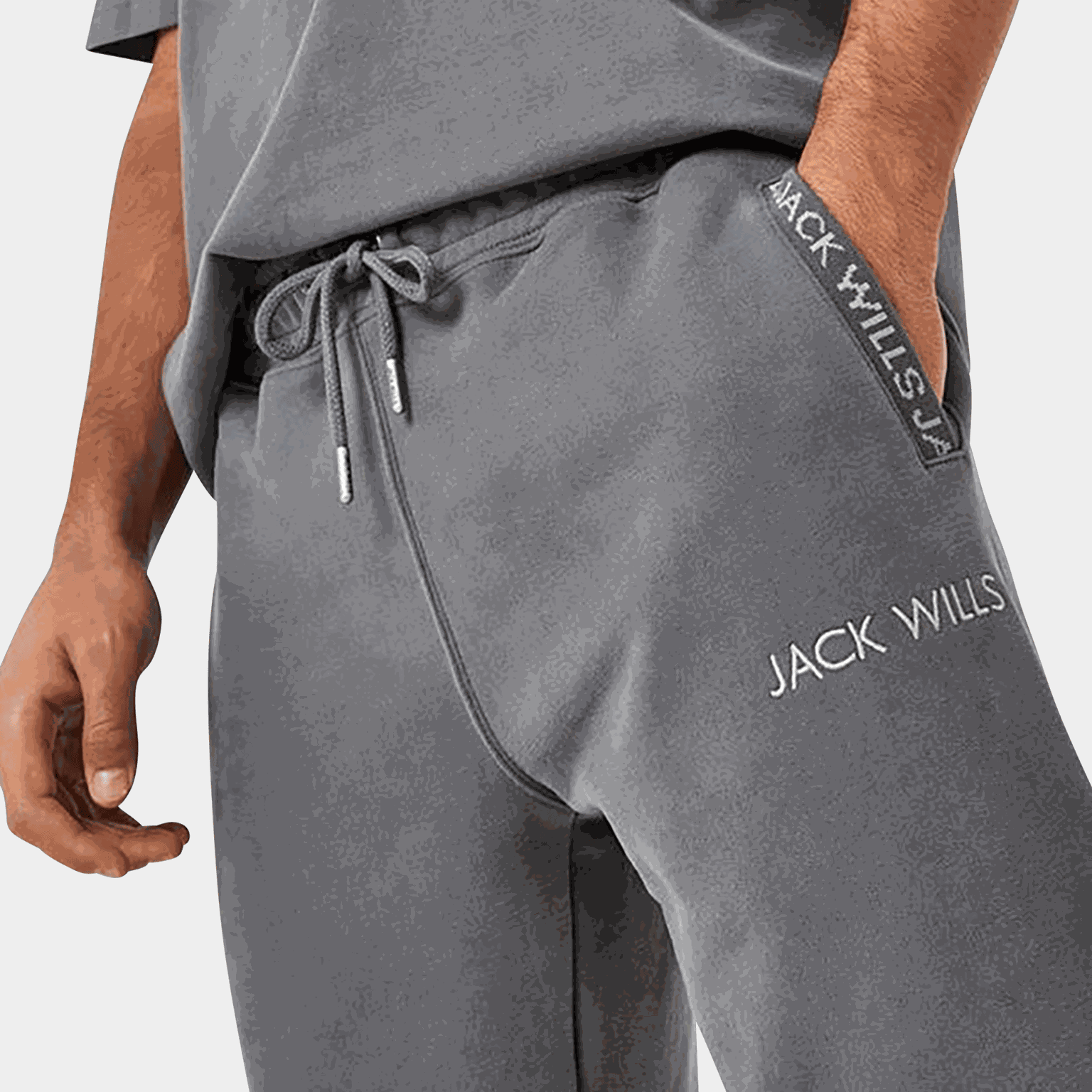 Jacquard Jog, joggebukse - full image 3