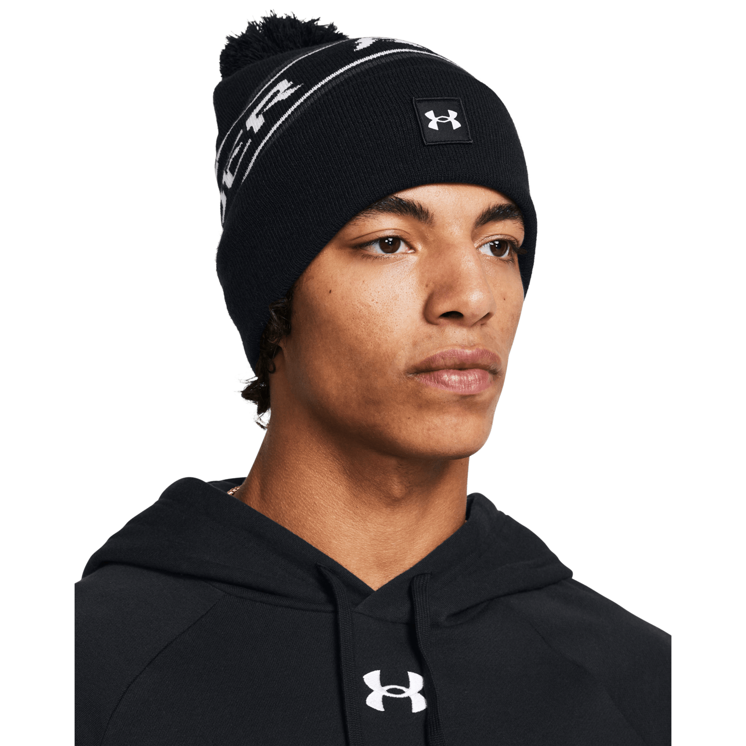 Under Armour Halftime Pom Beanie, lue, herre