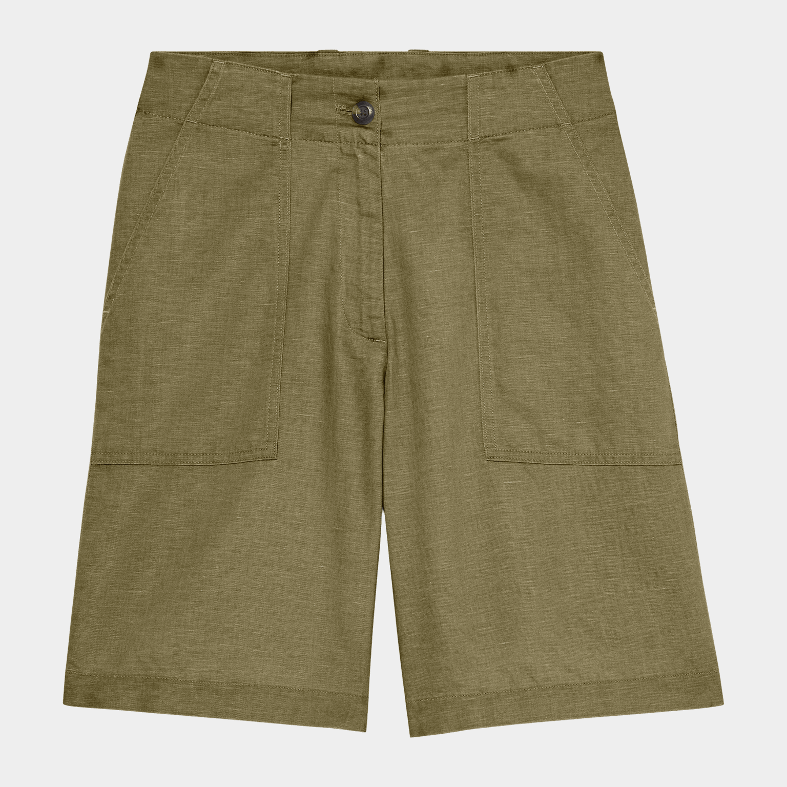 Linen Bermuda, shorts, dame - full image 3