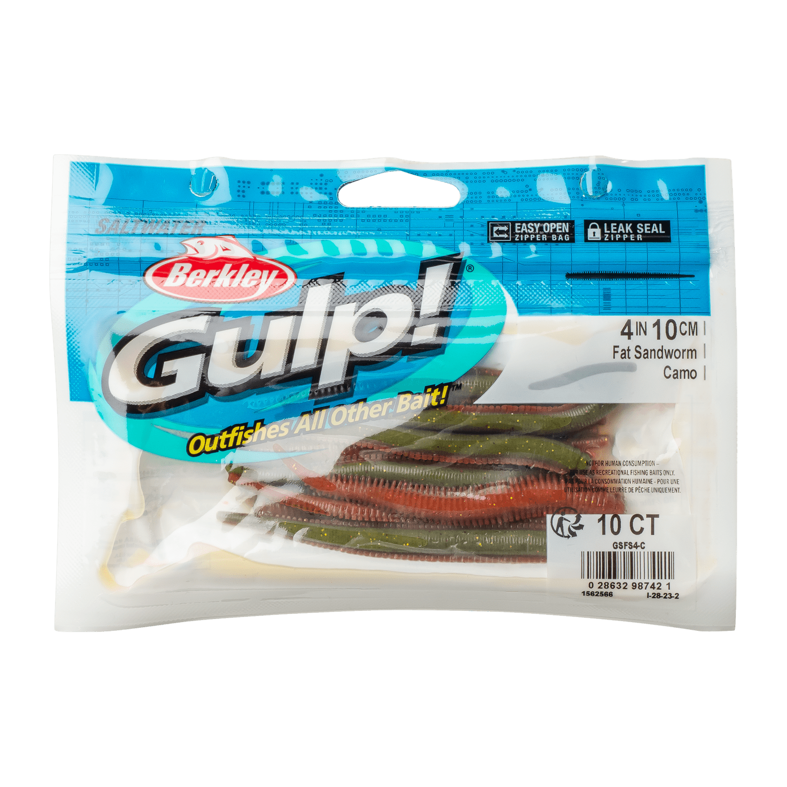 Leurre Souple Berkley Gulp! Fat Sandworm 10 cm