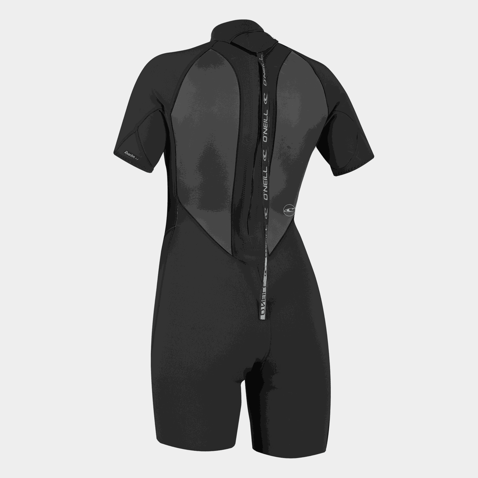 Reactor 2mm Back Zip Short Sleeve Spring, våtdrakt, dame - full image 2