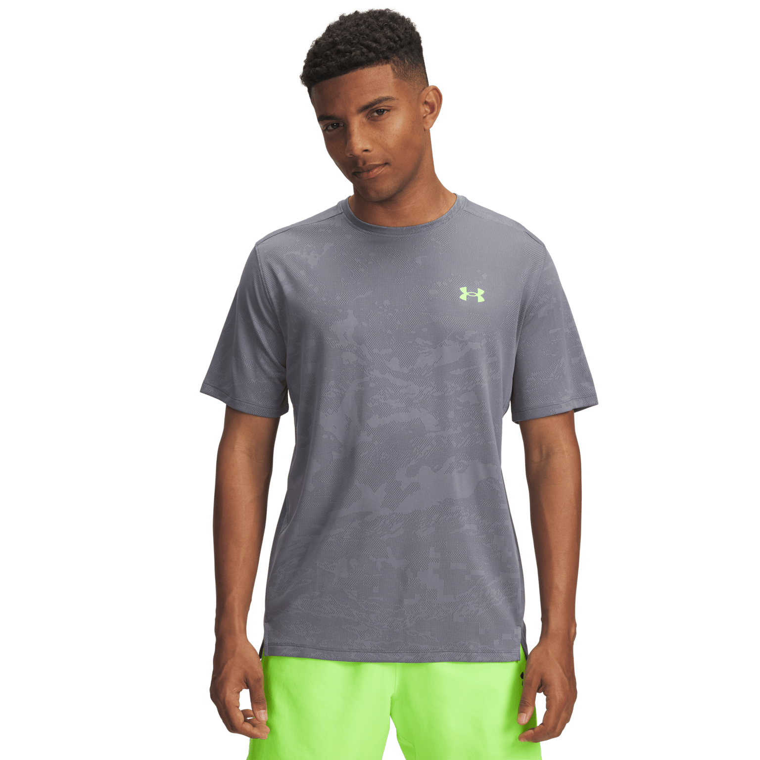 Under Armour Tech Vent Jacquard Short Sleeve, treningstrøye, herre