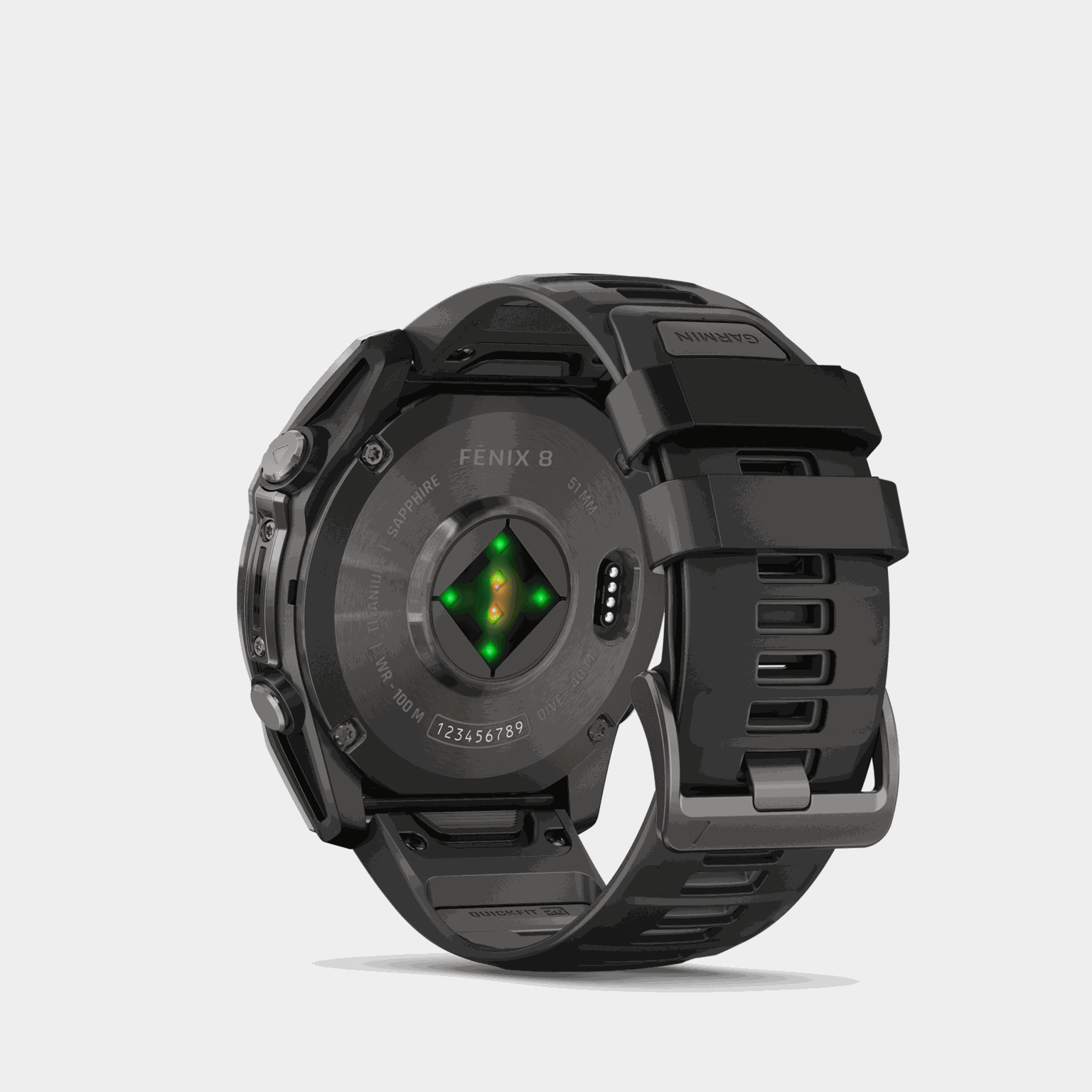 fenix 8 – 51mm, AMOLED, Sapphire, Titanium, smartklokke - full image 4