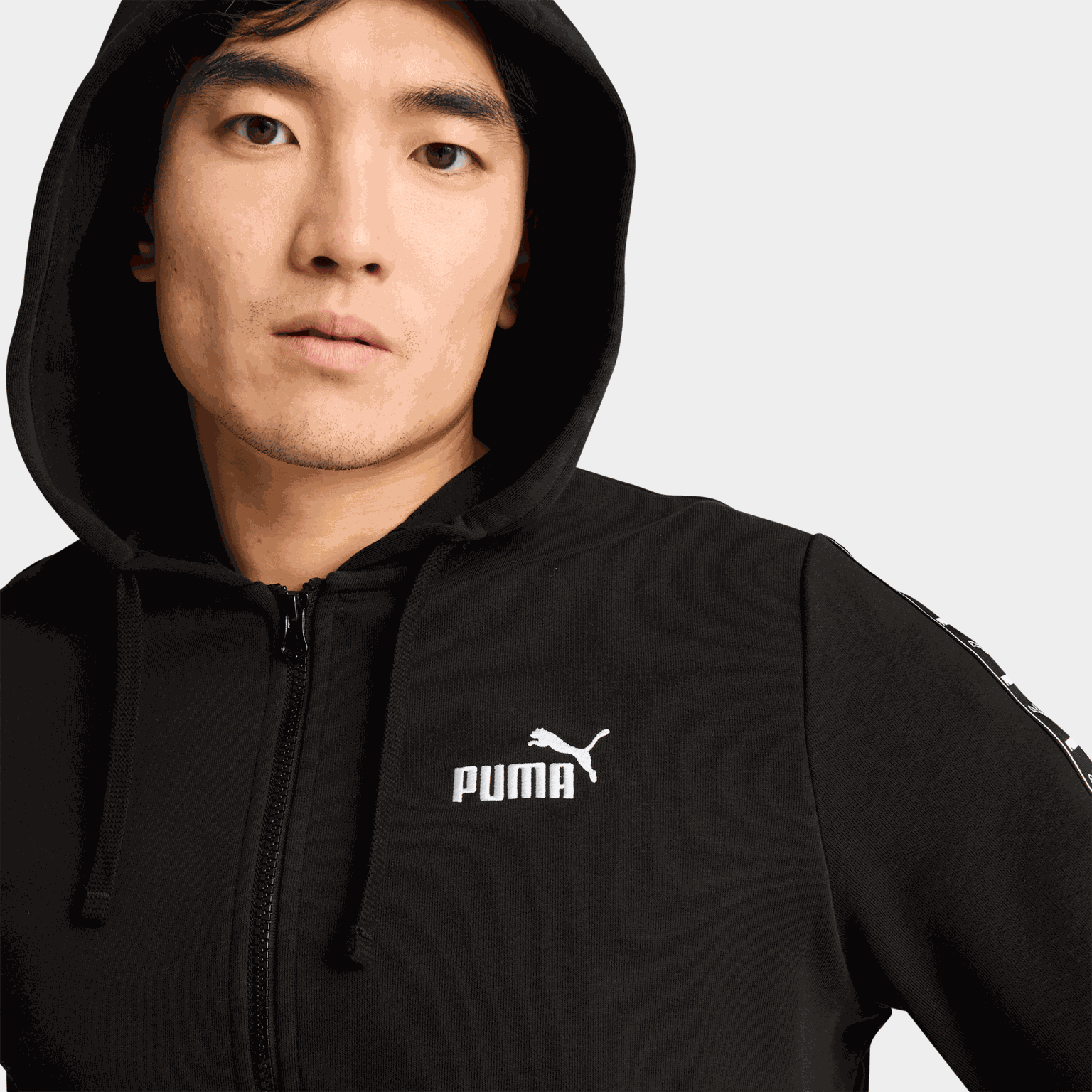 ESS Tape Full-Zip Hoodie, hettejakke, herre - full image 3