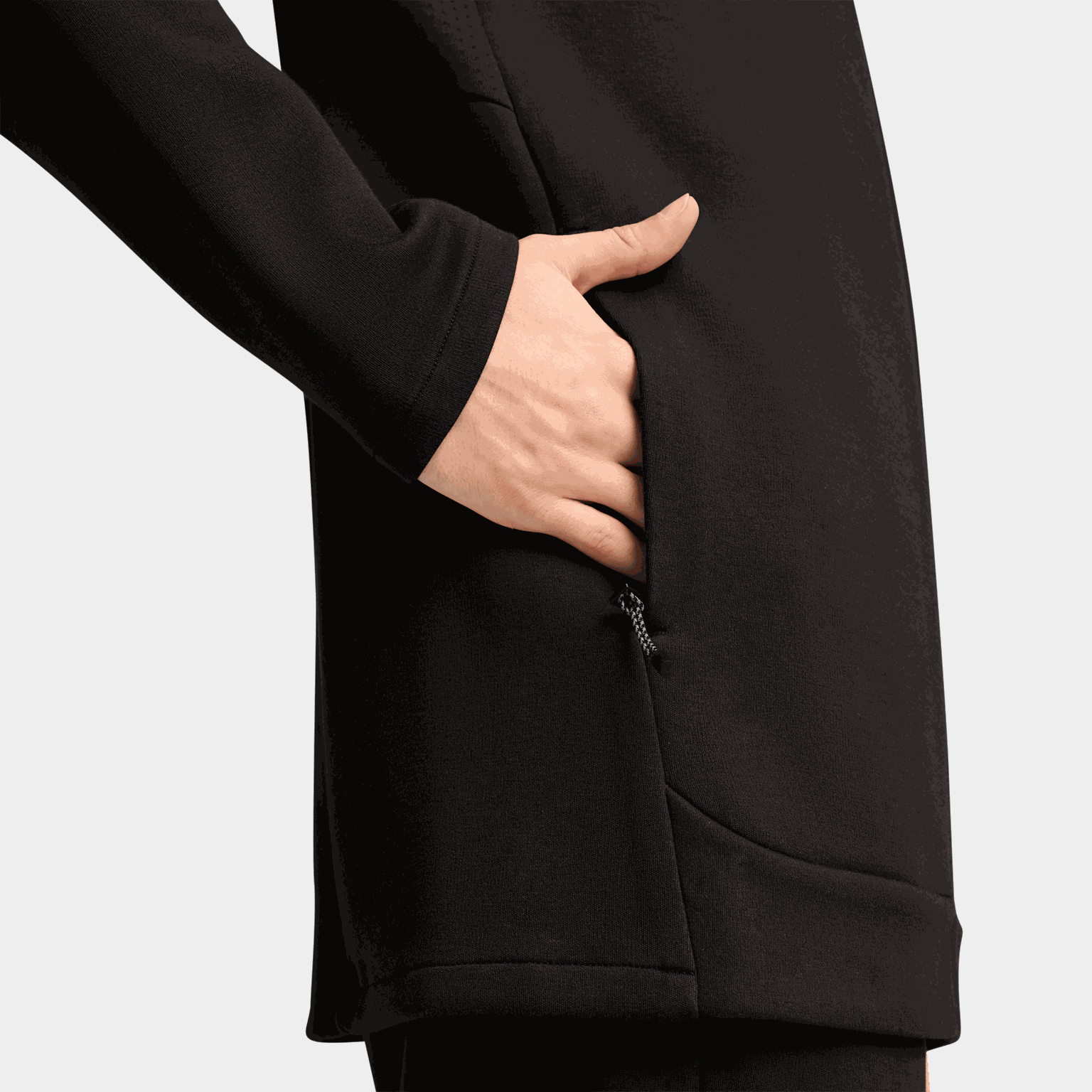 Evostripe Full-Zip Hoodie DK, hettejakke, herre - full image 4
