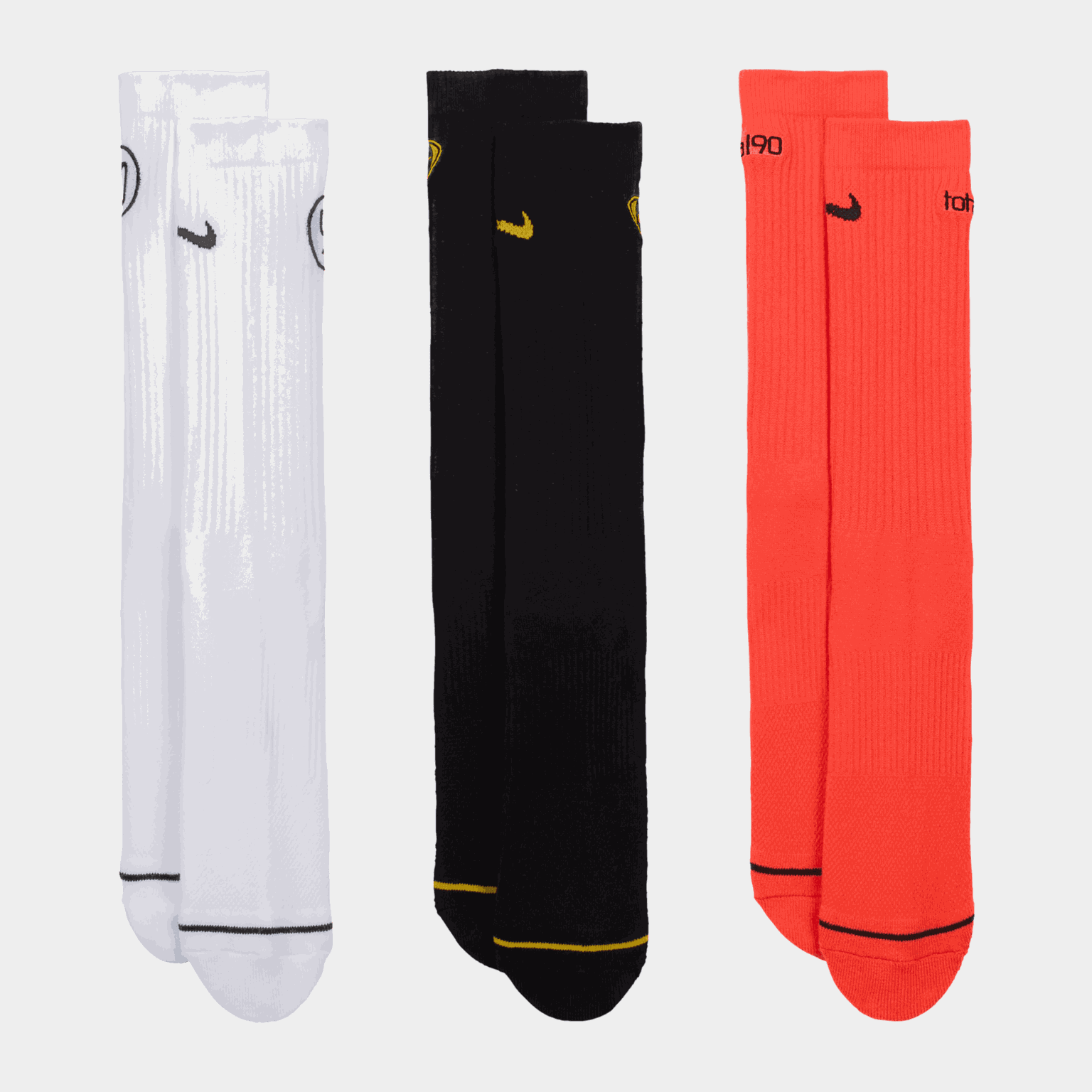 Total 90 Everyday Cushioned Crew Socks, sokker, unisex - full image 4