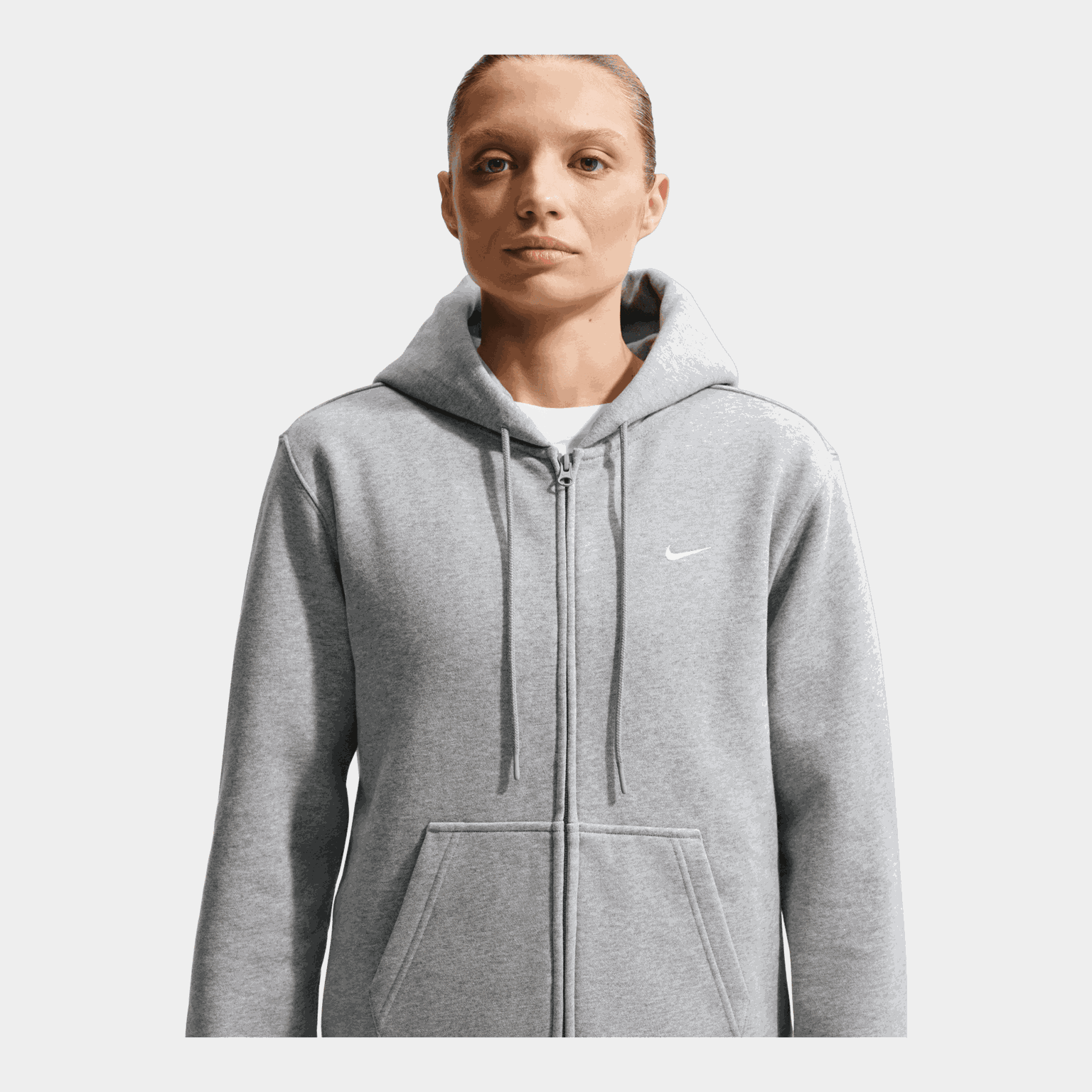 Studio Fleece Full-Zip, hettejakke, dame - full image 1
