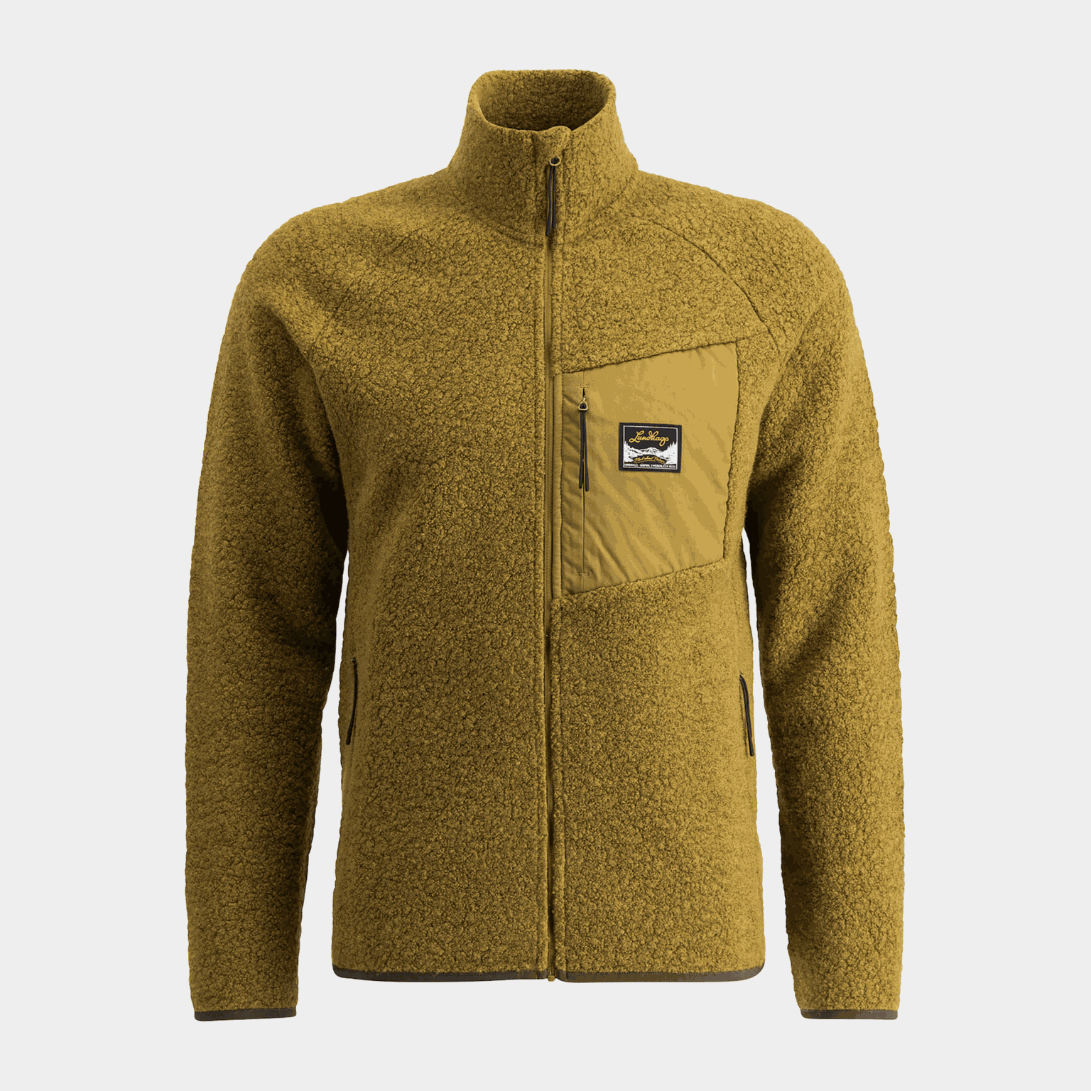 Flok Wool Ms Pile, , ullfleecegenser - full image 1