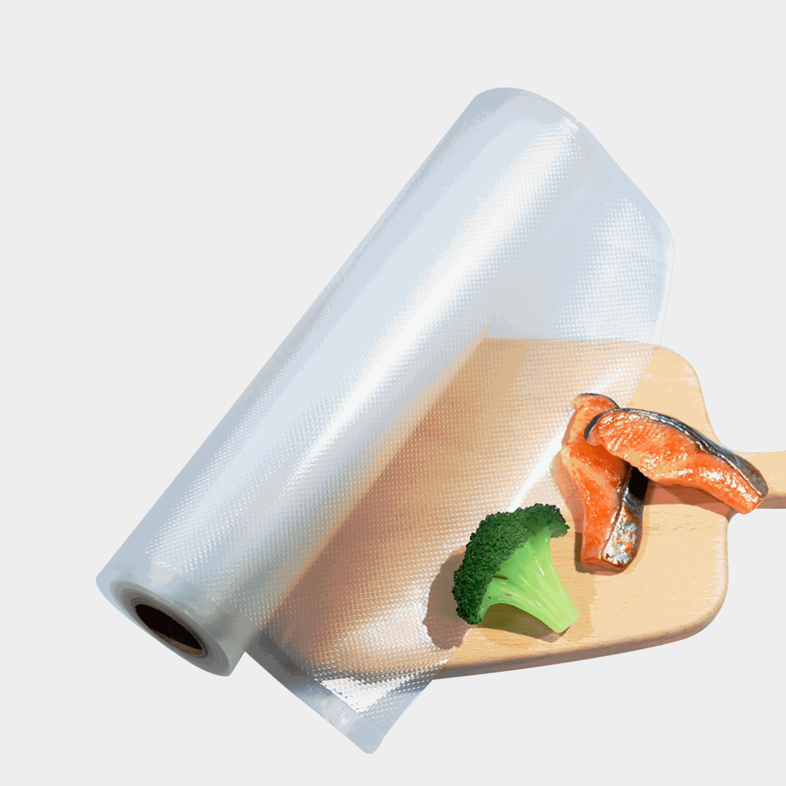 Vacuum Sealer Roll, 130my, 20x600cm, vakuumposer på rull - full image 2