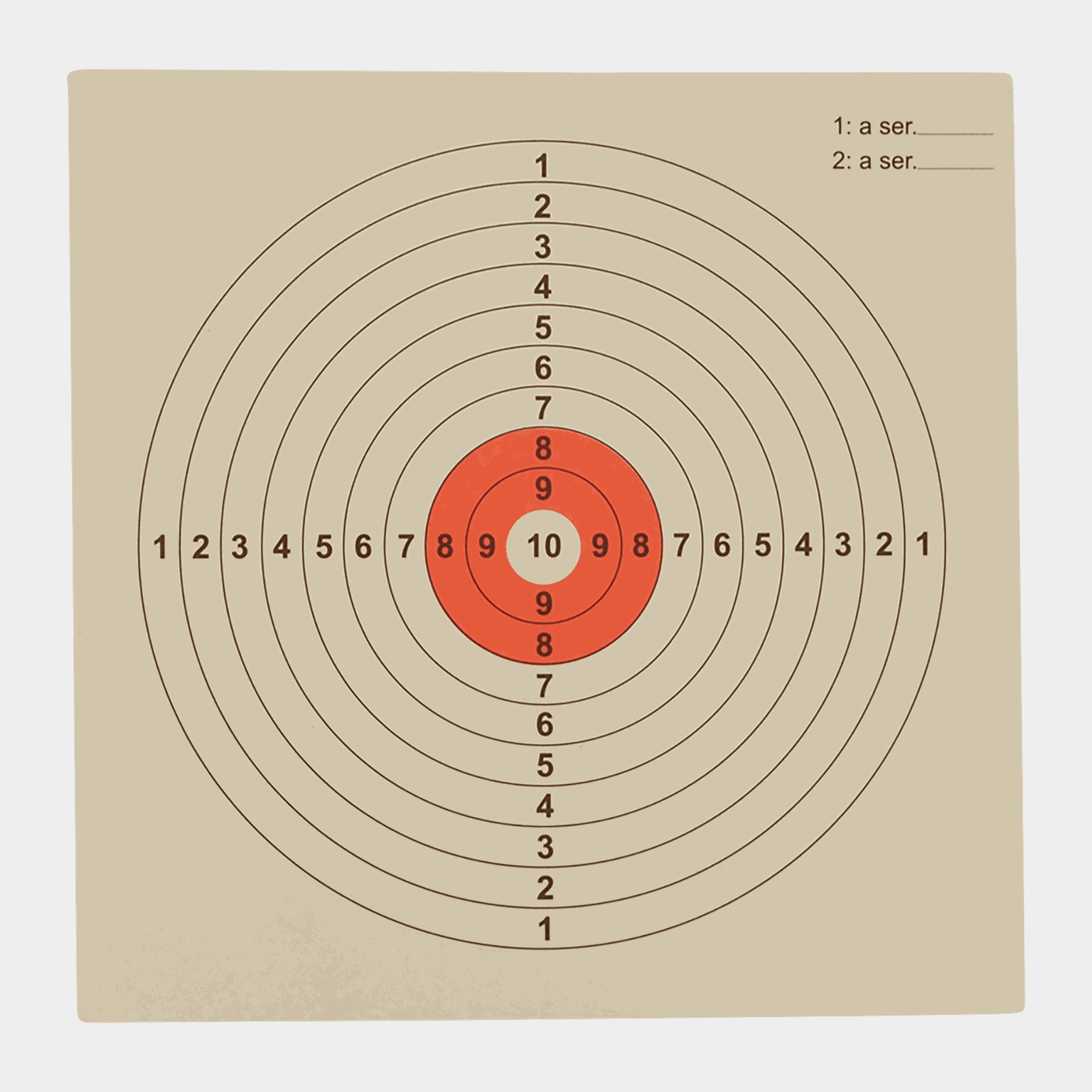 Air Gun Target Blaze, luftgeværblink - full image 1