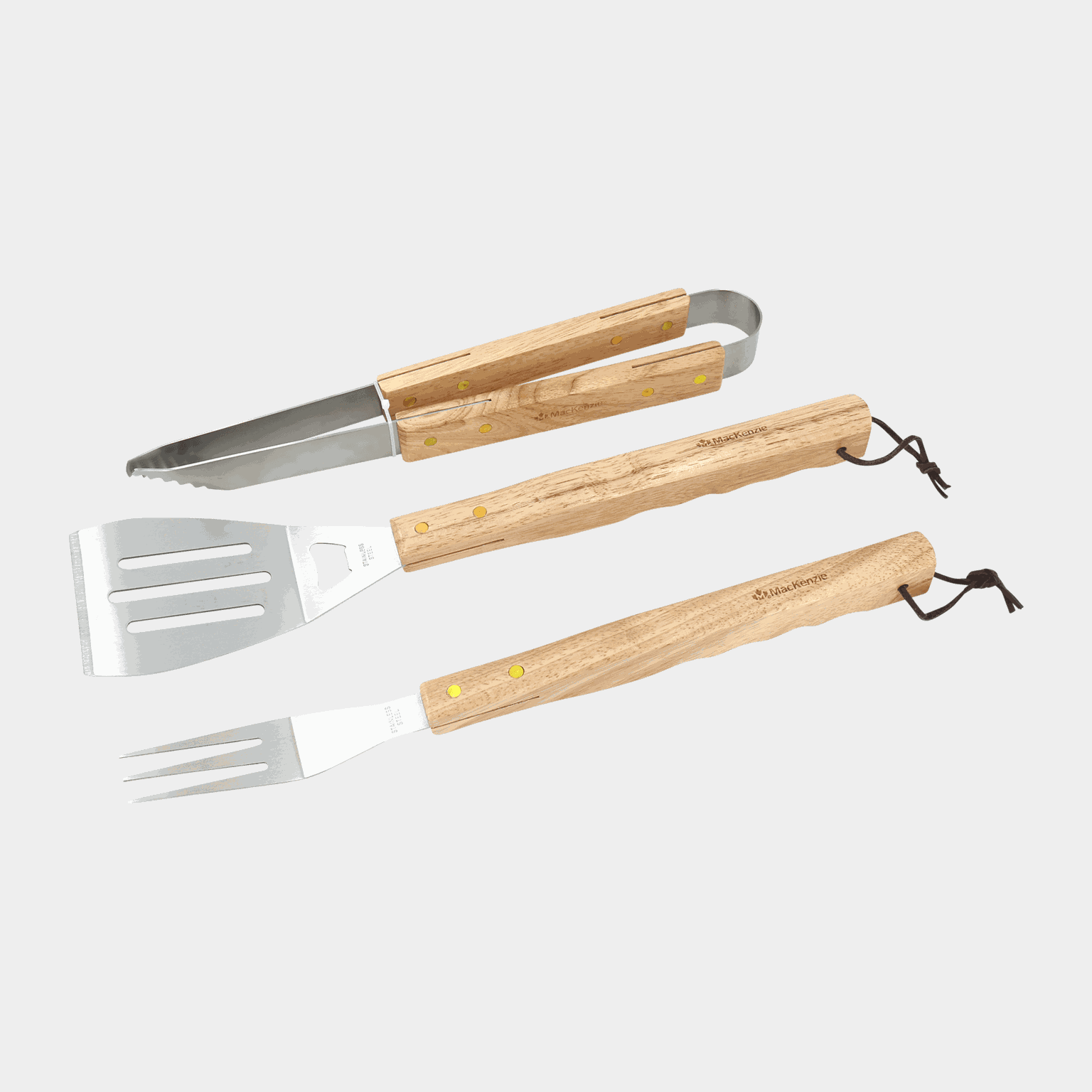 BBQ Set, 3 Pcs, grillsett - full image 1