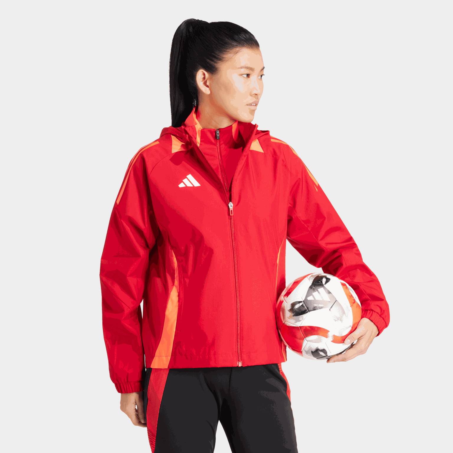 Tiro 24 Competition All Weather Jacket, treningsjakke, dame - full image 1
