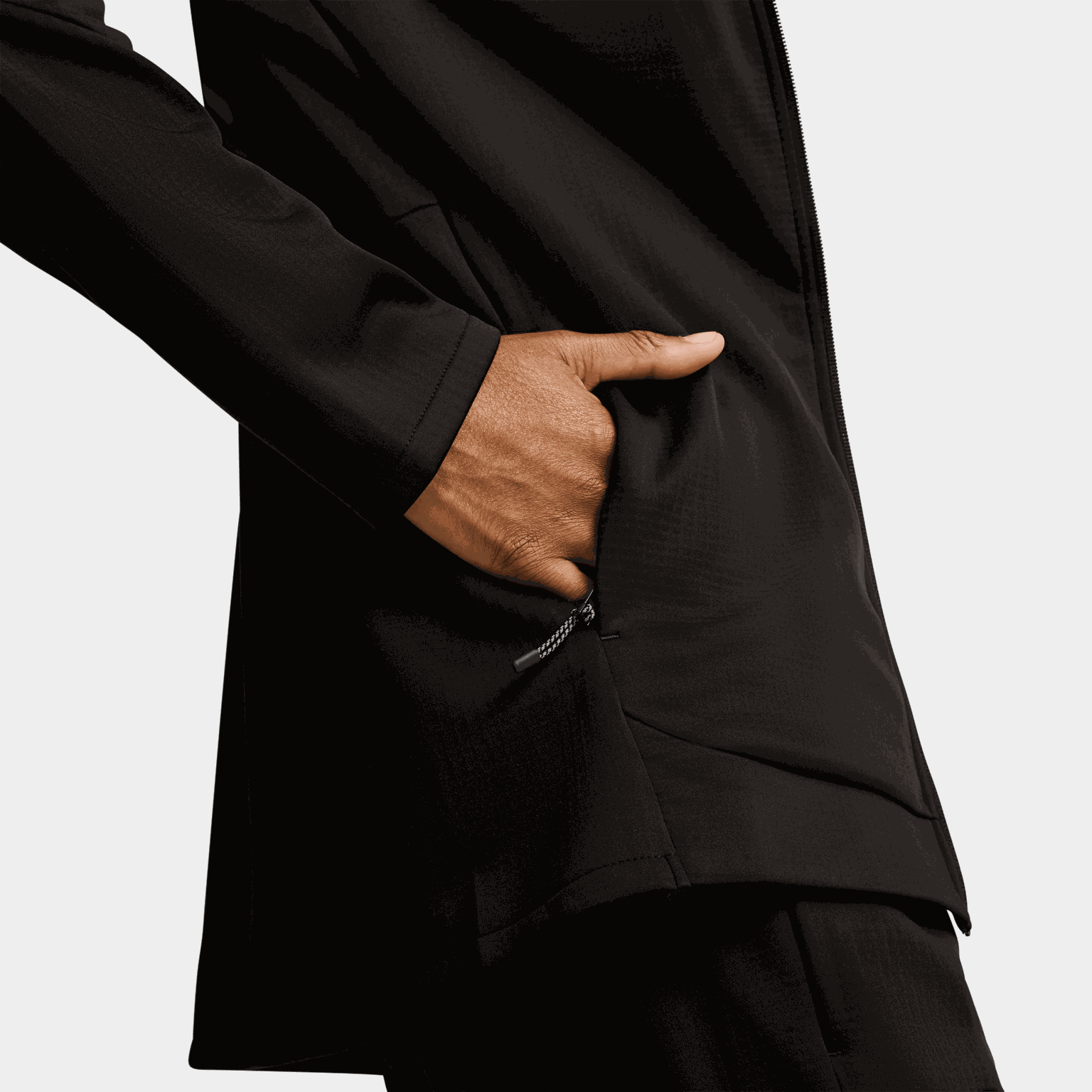 EVOSTRIPE Full-Zip Hoodie, hettejakke, herre - full image 4